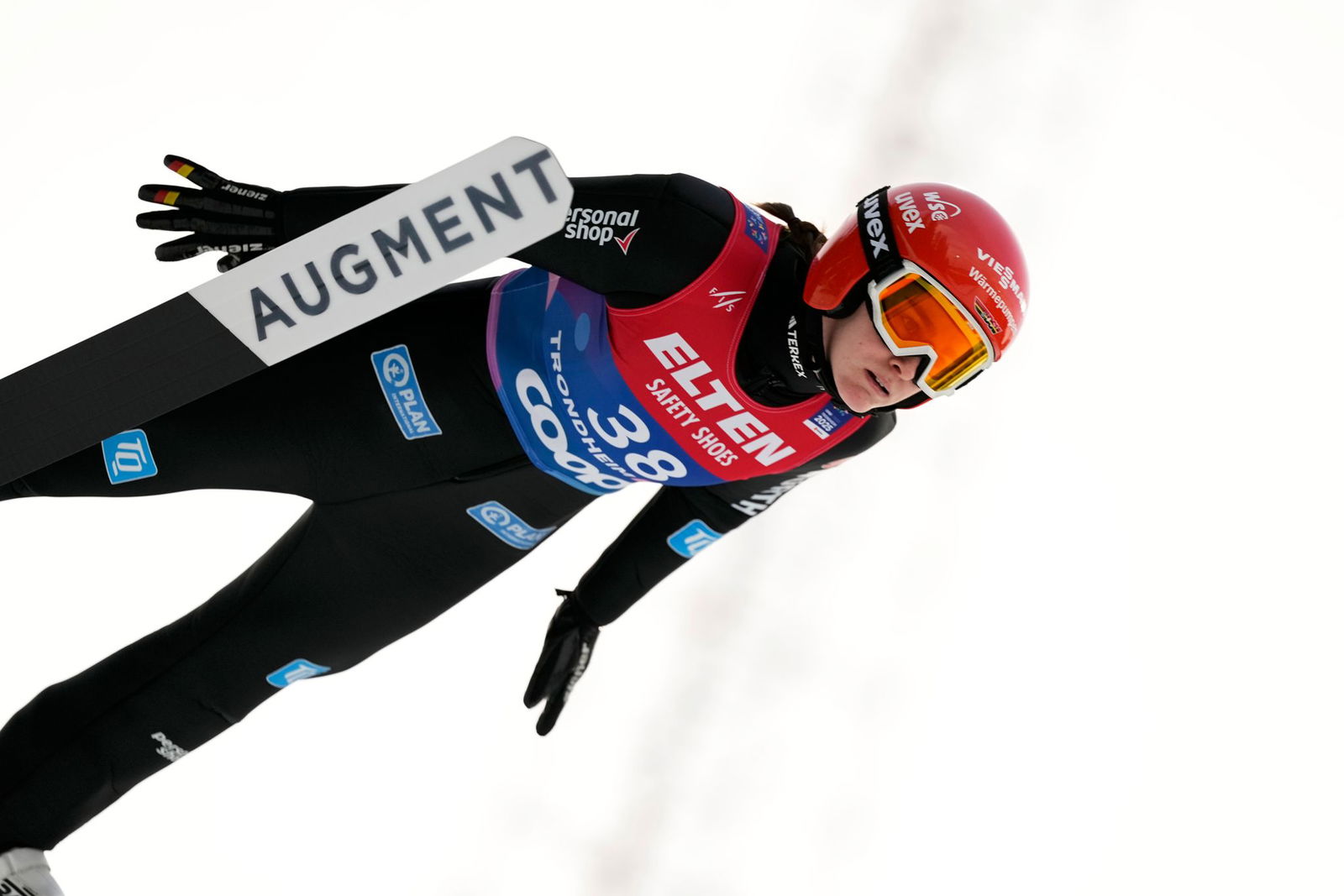 Selina Freitag ist die beste deutsche Skispringerin in Trondheim.