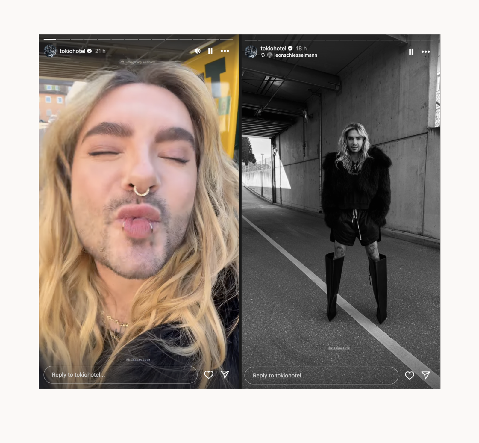 Bill Kaulitz - Tourauftakt Ludwigsburg