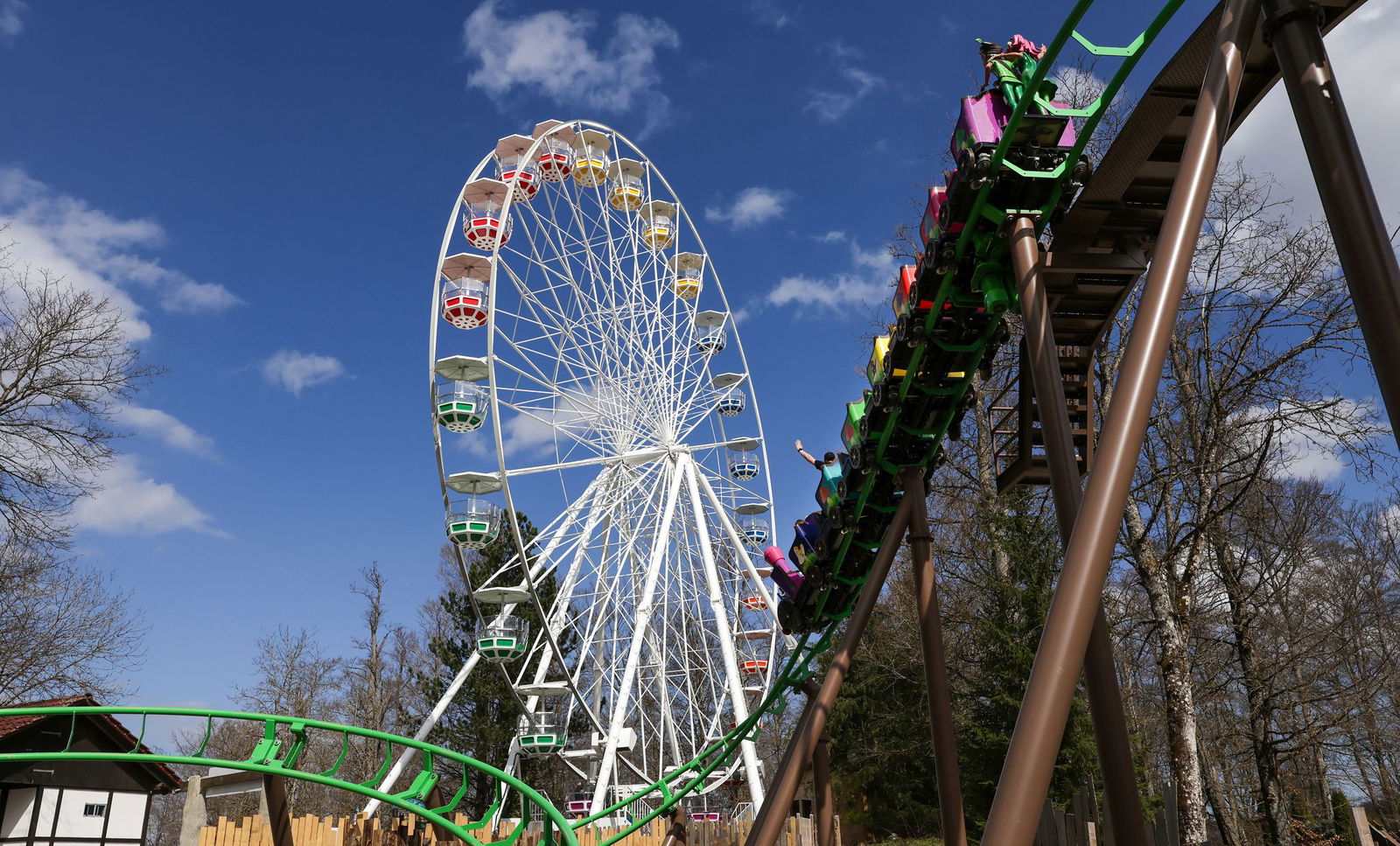 Der «Wichtelexpress» gehört zu den Neuheiten in dem Freizeitpark. 