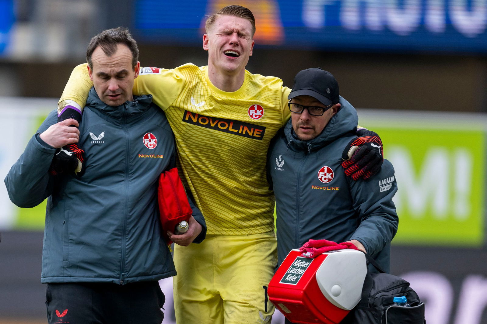  Lauterns Torwart Julian Krahl fällt mehrere Wochen aus.