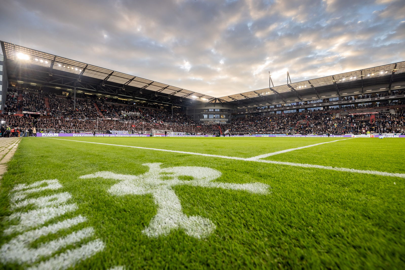Das Millnertor-Stadion auf St. Pauli 