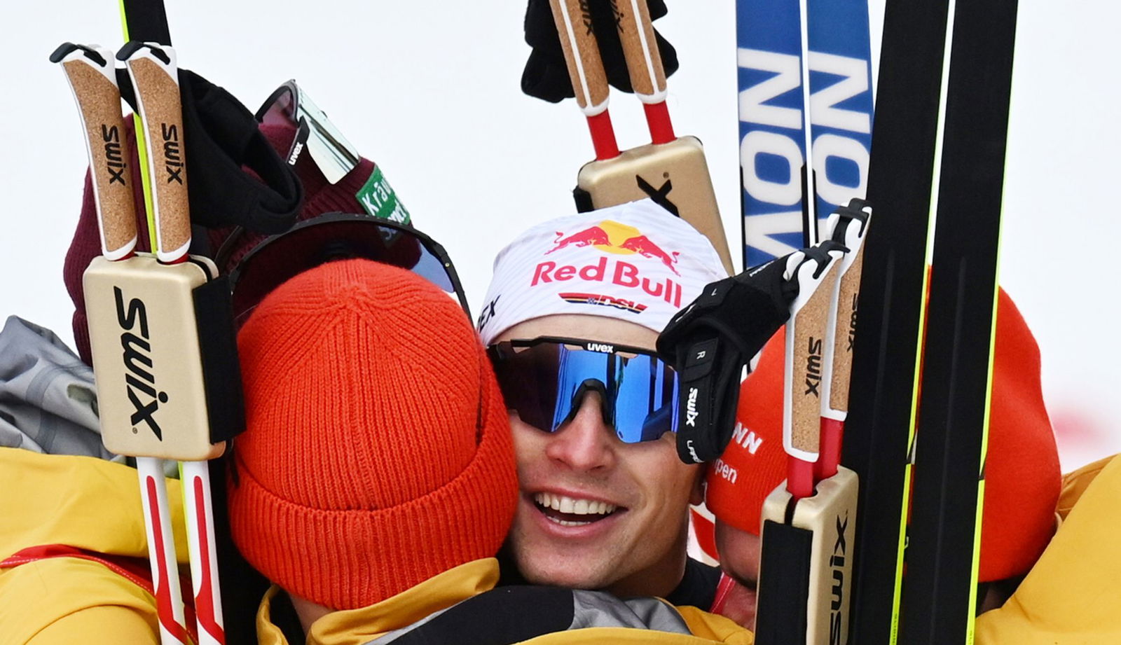 Die Kombinierer sind glücklich mit Gold.