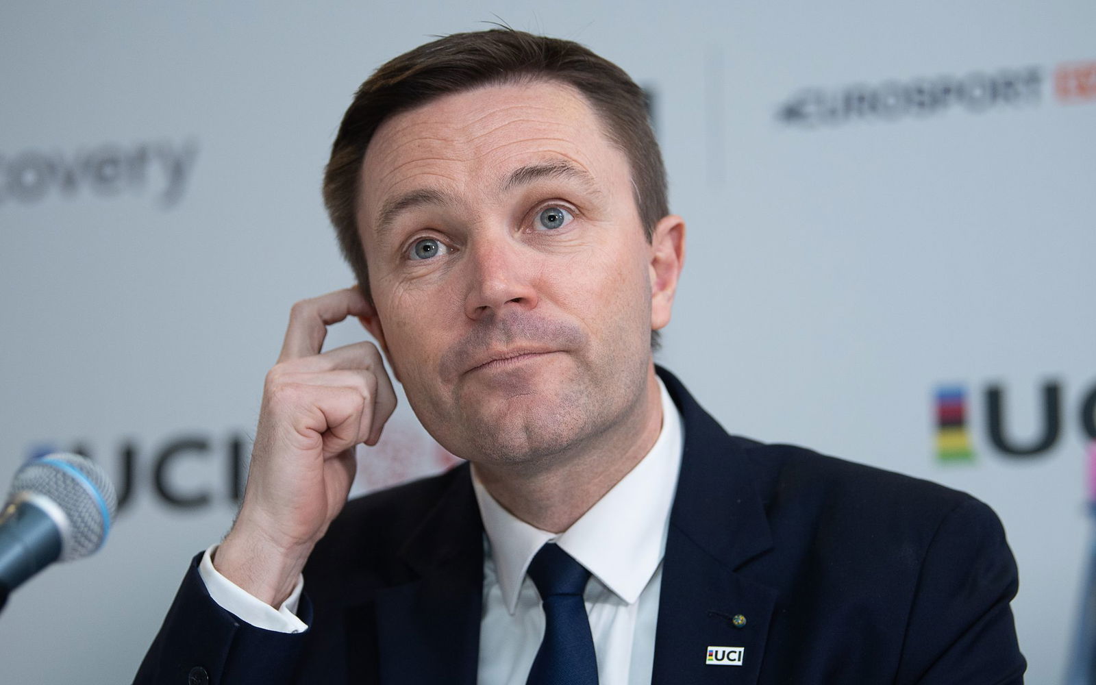 David Lappartient, Präsident des Radsport-Weltverbands UCI, sieht keine Alternative zur WM in Ruanda.