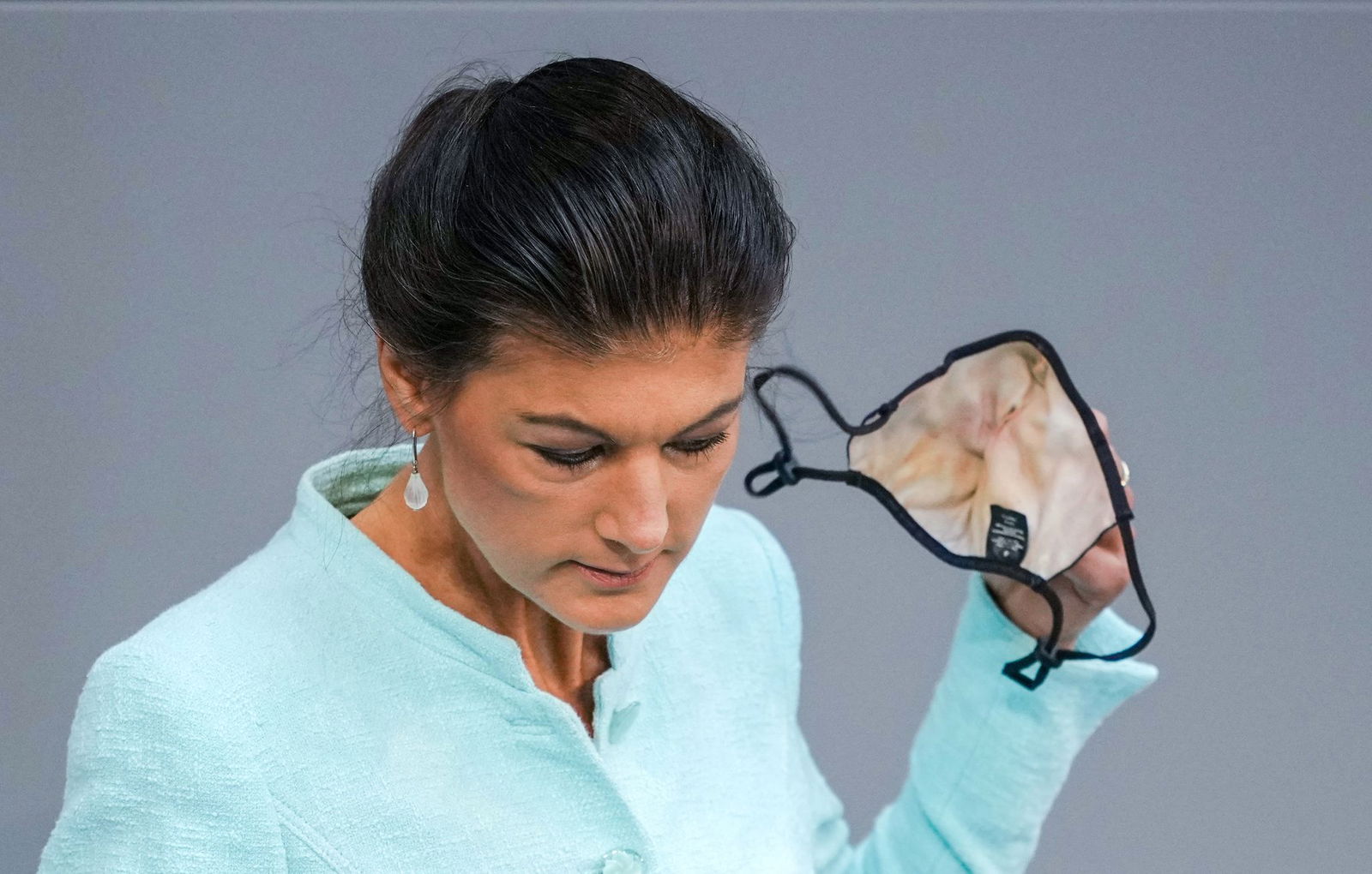 BSW-Gründerin Sahra Wagenknecht dringt auf Aufarbeitung der Maßnahmen während der Corona-Pandemie. (Archivbild)