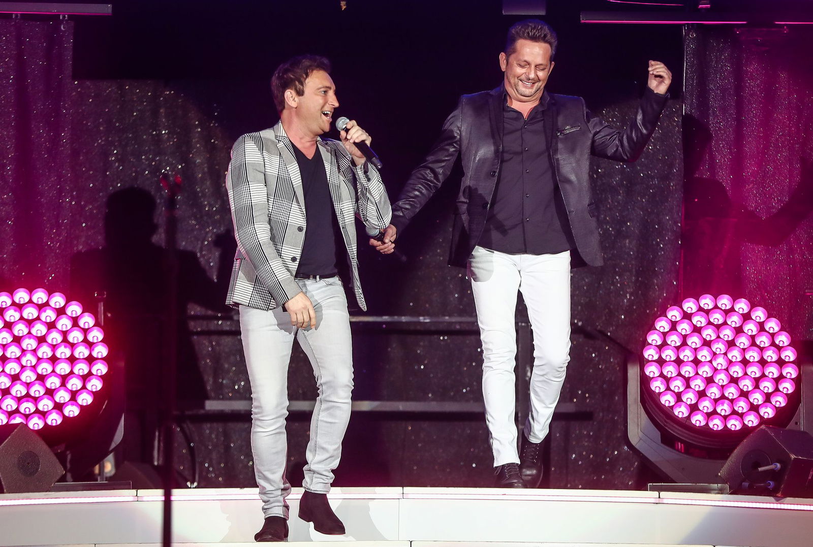 Das Schlager-Duo Fantasy feiert immer wieder große Erfolge (Archivbild). 