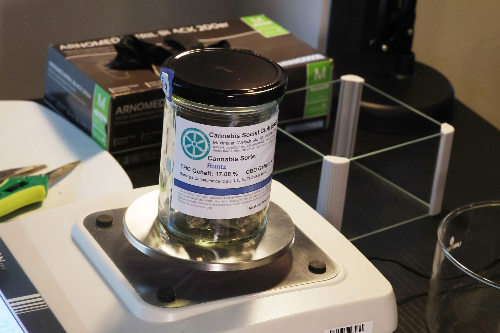  Vor wenigen Tagen wurde im Cannabis Social Club Erfurt erstmals Genusscannabis an Vereinsmitglieder ausgegeben.