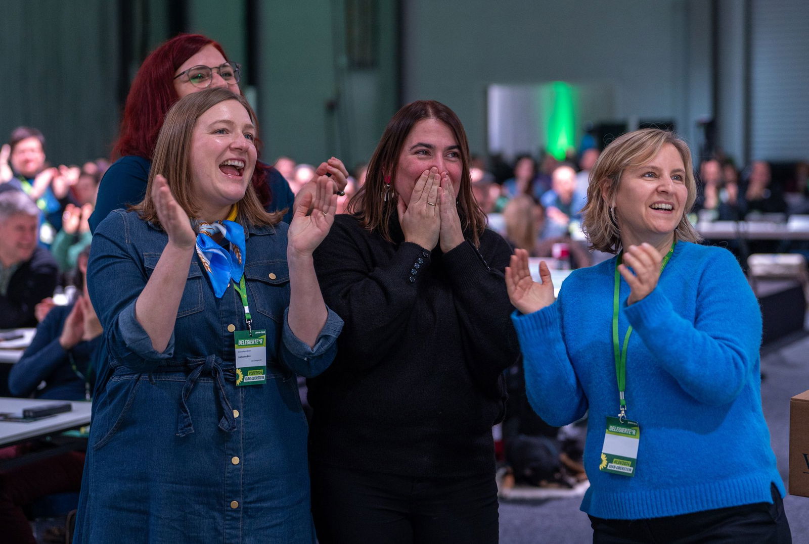 Ein Frauen-Trio steht im Mittelpunkt des Grünen-Wahlkampfes in Rheinland-Pfalz. (Archivbild)