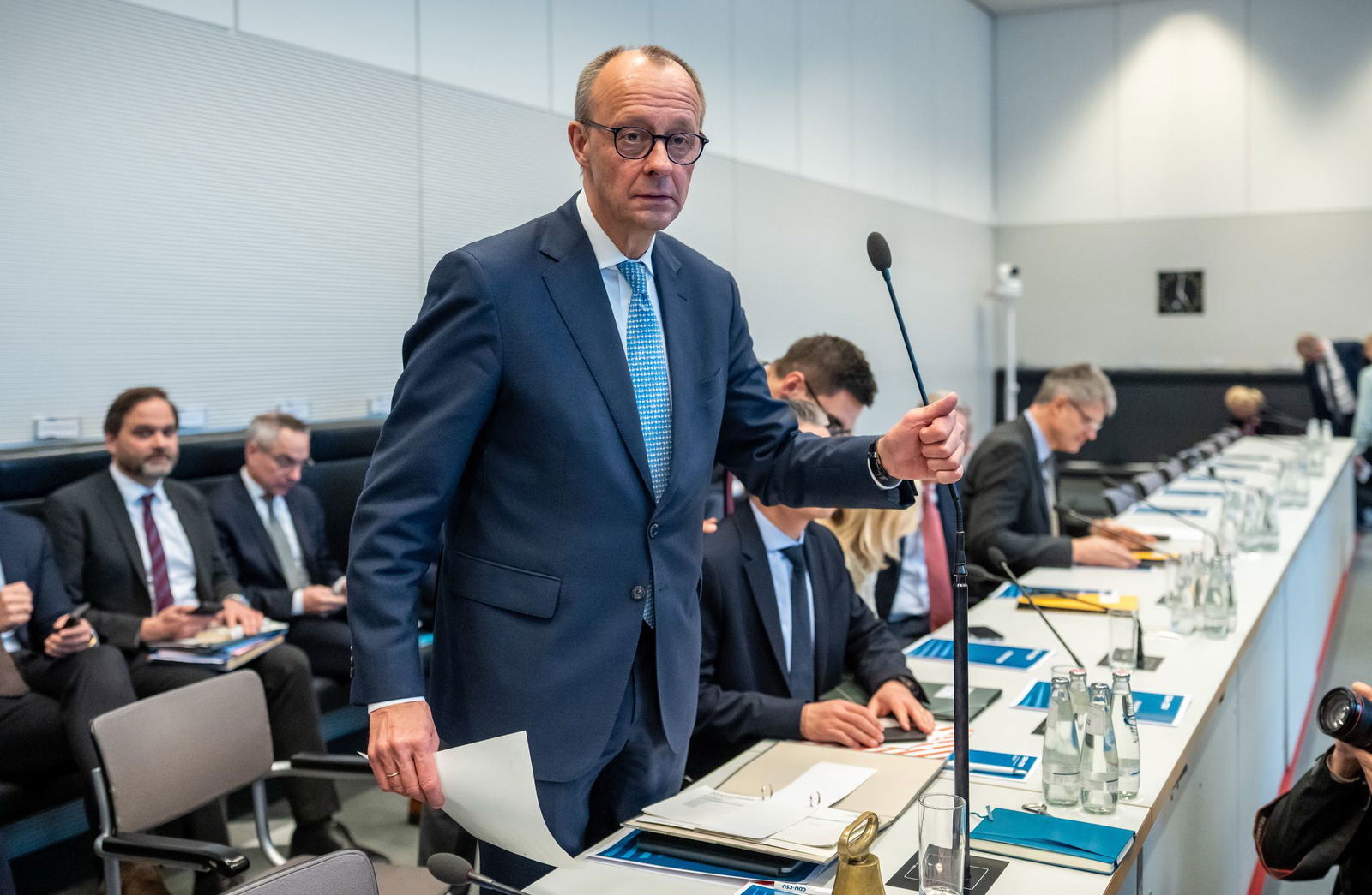 CDU-Chef Merz sieht das Vertrauen zwischen Union und SPD wachsen.