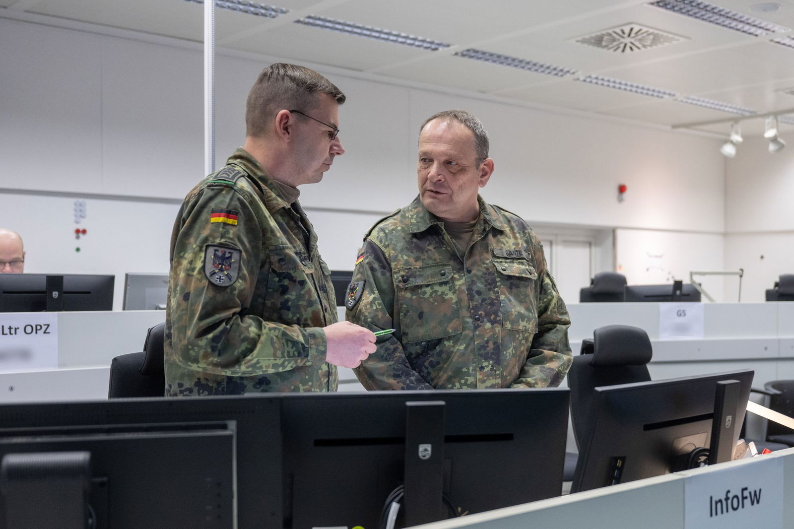 Operationszentrale (OpZ) des Heeres in Schwielowsee