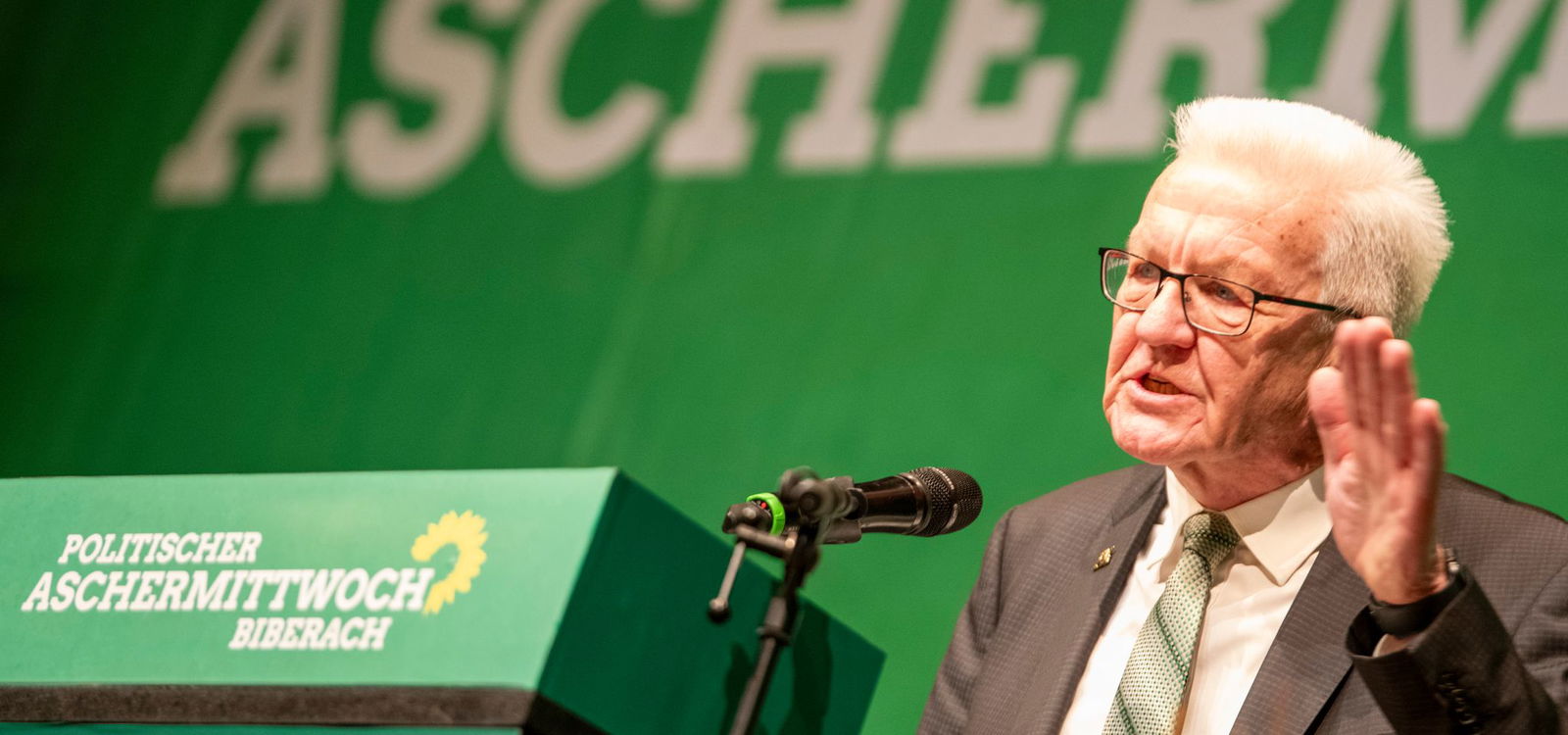 Ministerpräsident Winfried Kretschmann findet die Finanzbeschlüsse von CDU und SPD grundsätzlich richtig.