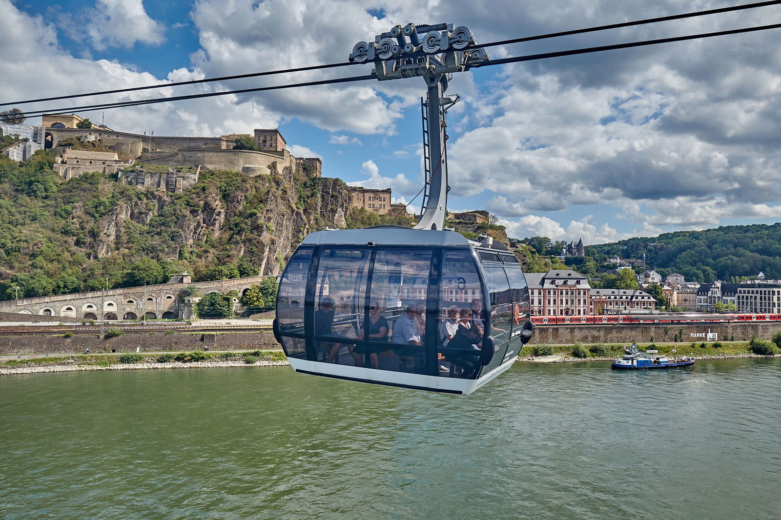 Die Seilbahn war 2011 zur Bundesgartenschau errichtet worden. (Archivbild)
