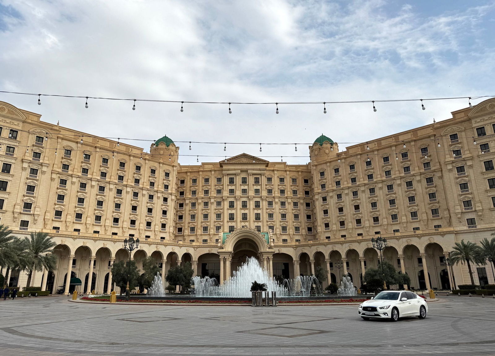 Die USA und Russland verhandelten in einem Luxushotel in der saudischen Hauptstadt Riad.
