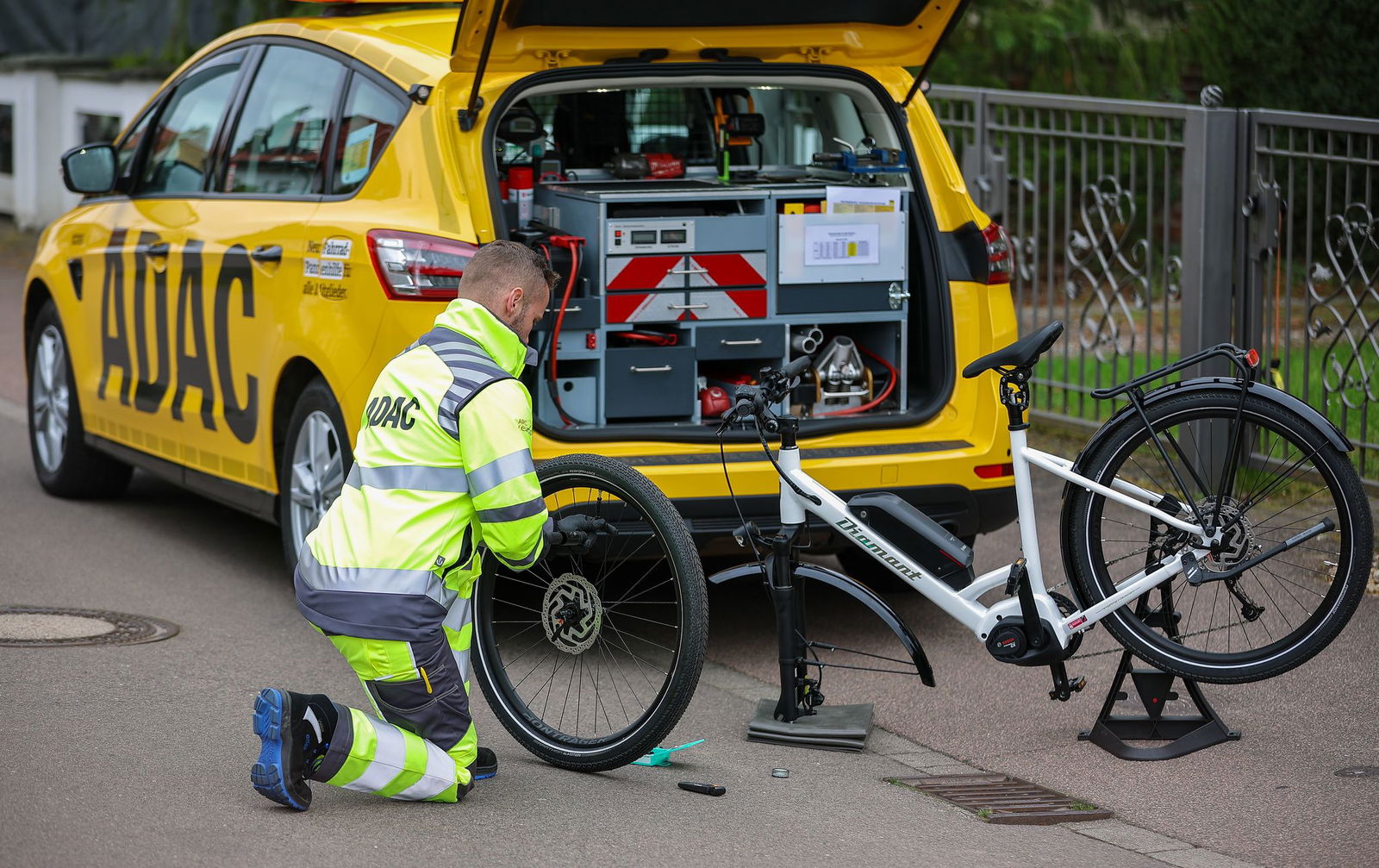 Durchschnittlich gab es für ADAC-Helfer 2024 alle zweieinhalb Minuten einen Einsatz in Rheinland-Pfalz. (Symbolfoto)