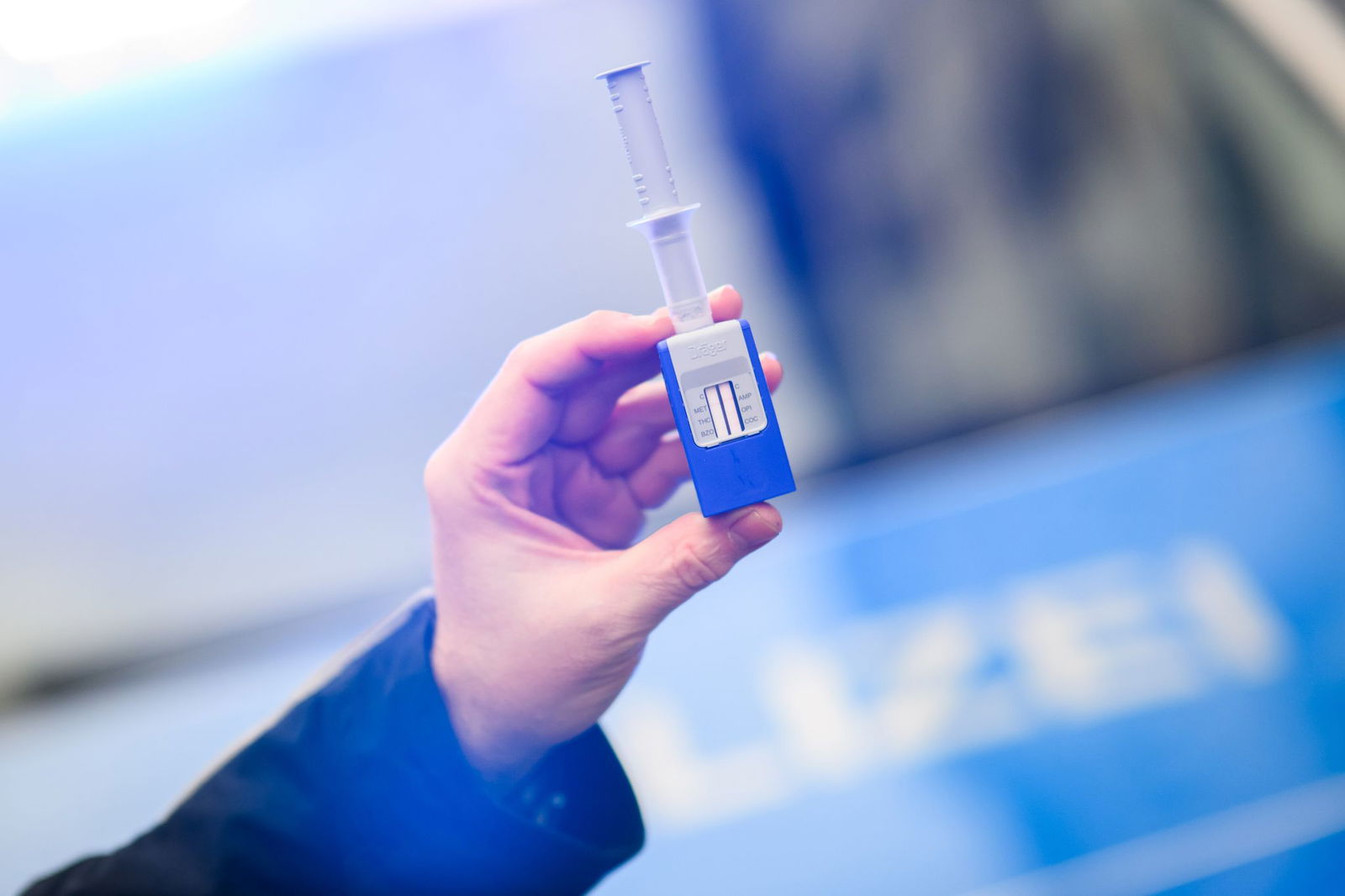 In den Bundesländern sind unterschiedliche Tests zur Feststellung von THC in Gebrauch.