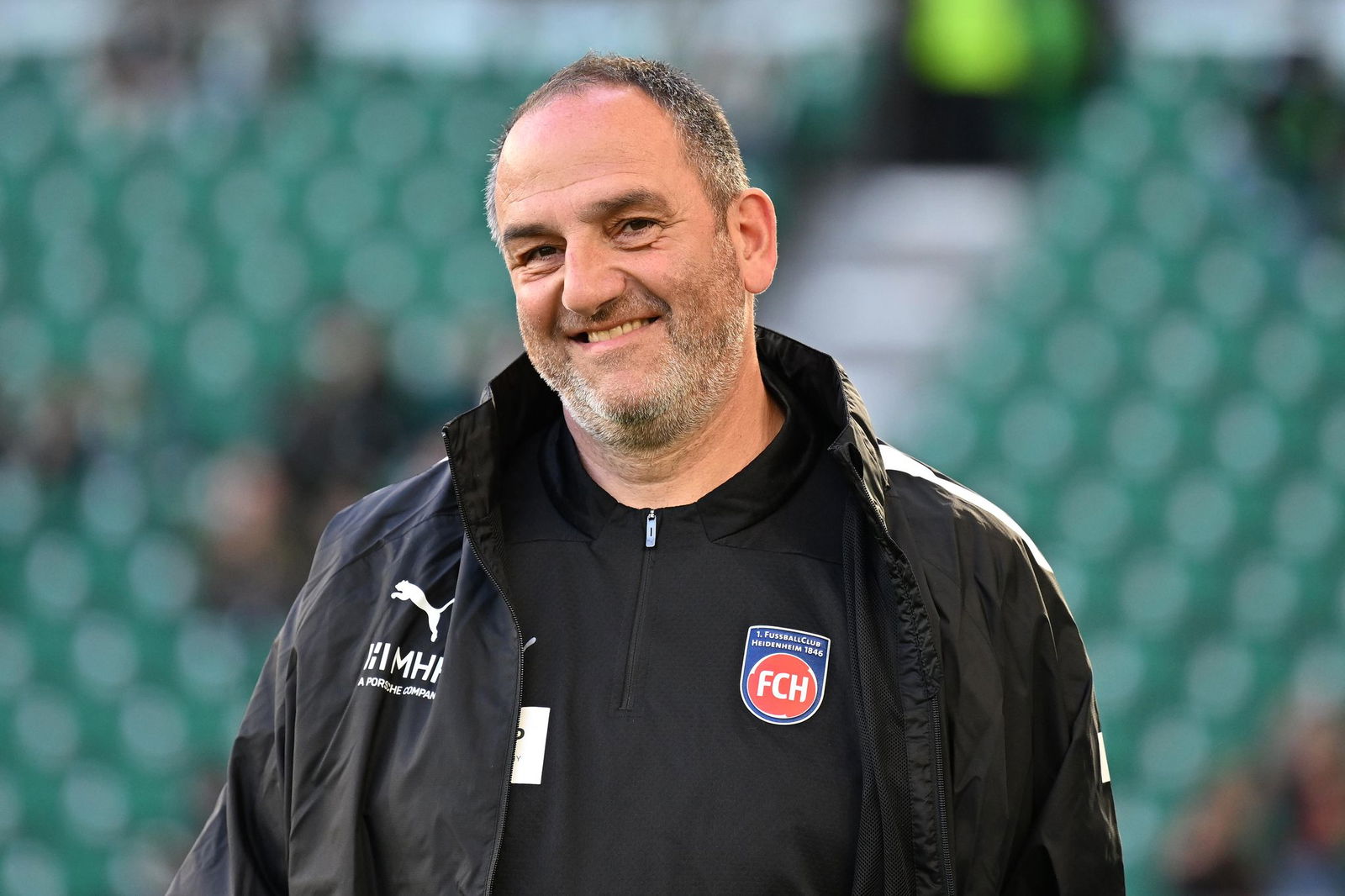 Frank Schmidt vor seinem 700. Pflichtspiel als Trainer des 1. FC Heidenheim.