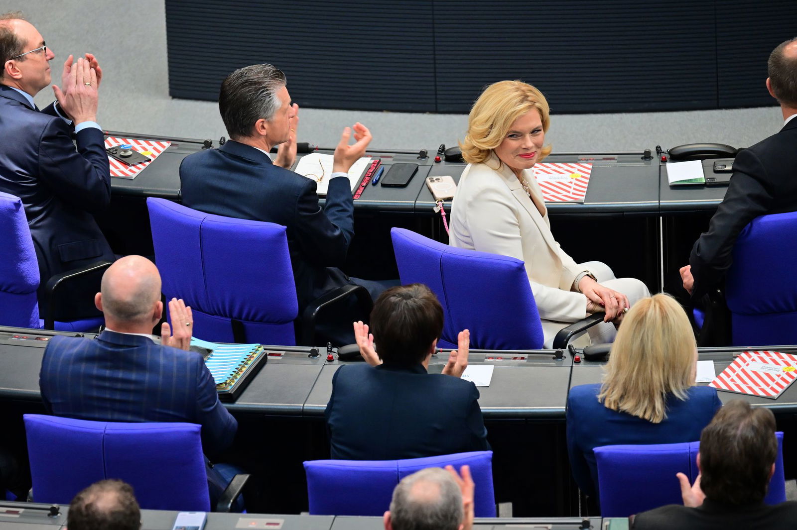 Unter den 31 Abgeordneten, die Rheinland-Pfalz im Bundestag vertreten, ist die neue Bundestagspräsidentin Julia Klöckner (CDU).