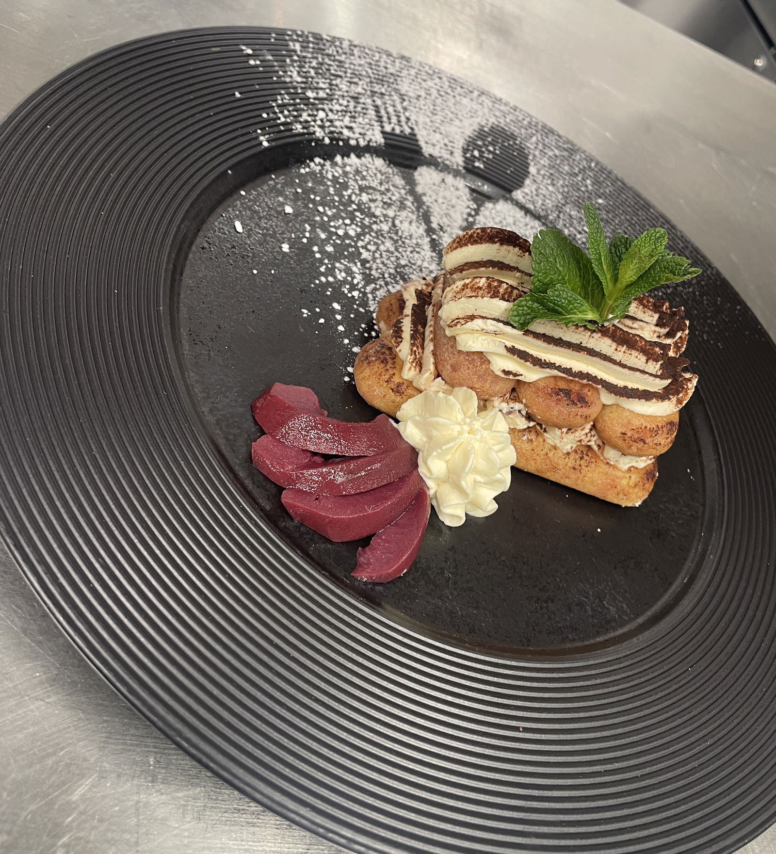  Weinbergspfirsich Tiramisu