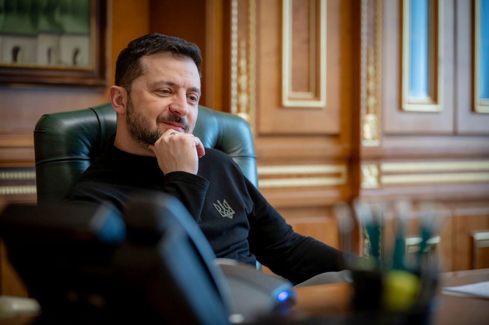 Der ukrainische Präsident Wolodymyr Selenskyj zeigte sich zufrieden mit den Einsätzen neuer Drohnen und Raketen. (Archivbild)