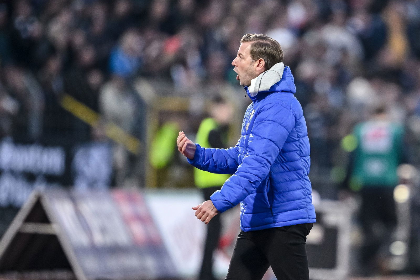 Florian Kohfeldt trieb seine Darmstädter an.