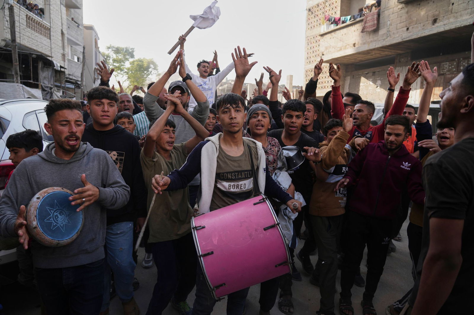 Seit Tagen gehen Menschen in Gaza gegen die Hamas und den Krieg auf die Straßen. (Archivbild) 