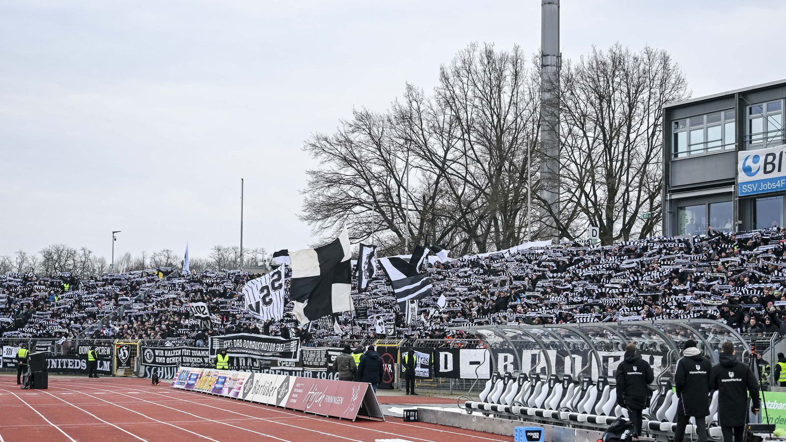 Aktuell spielt der SSV Ulm nur mit einer Ausnahmegenehmigung im Donaustadion.