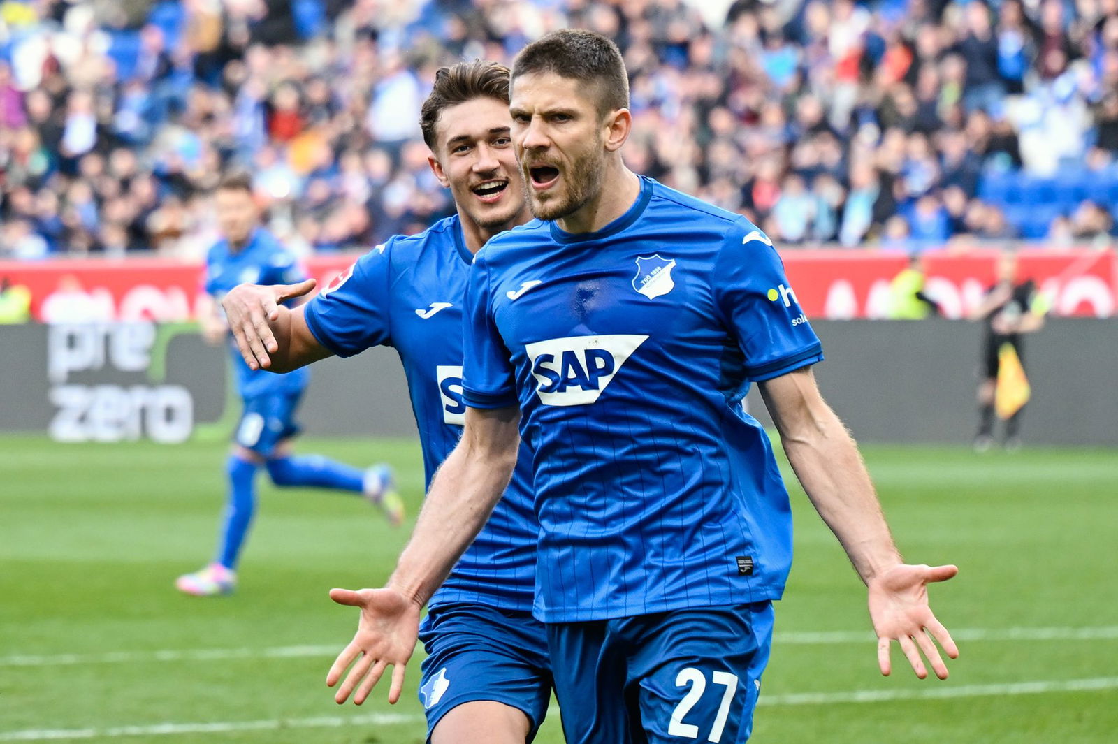 Der Hoffenheimer Ausgleichstreffer durch Andrej Kramaric im Spiel gegen Augsburg war höchst umstritten.