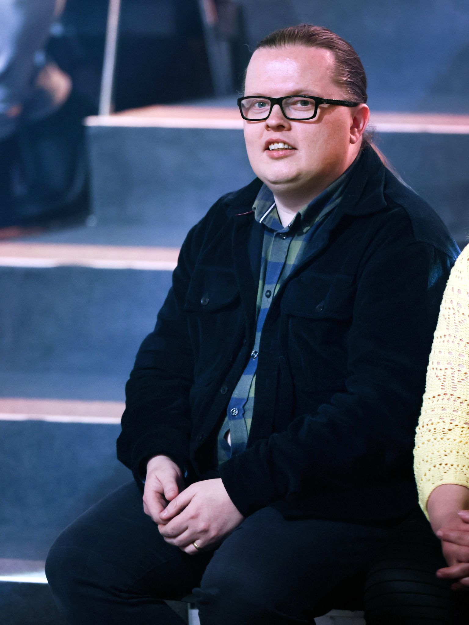 Noch mit anderer Frisur: Angelo Kelly beim Auftritt seines Sohnes Gabriel bei «Let's Dance»