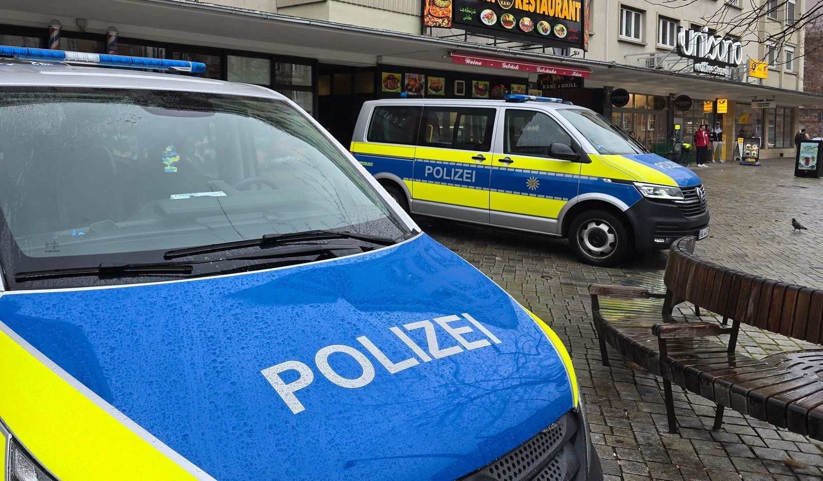 Es gibt einen Polizeieinsatz in der Karlsruher Innenstadt.