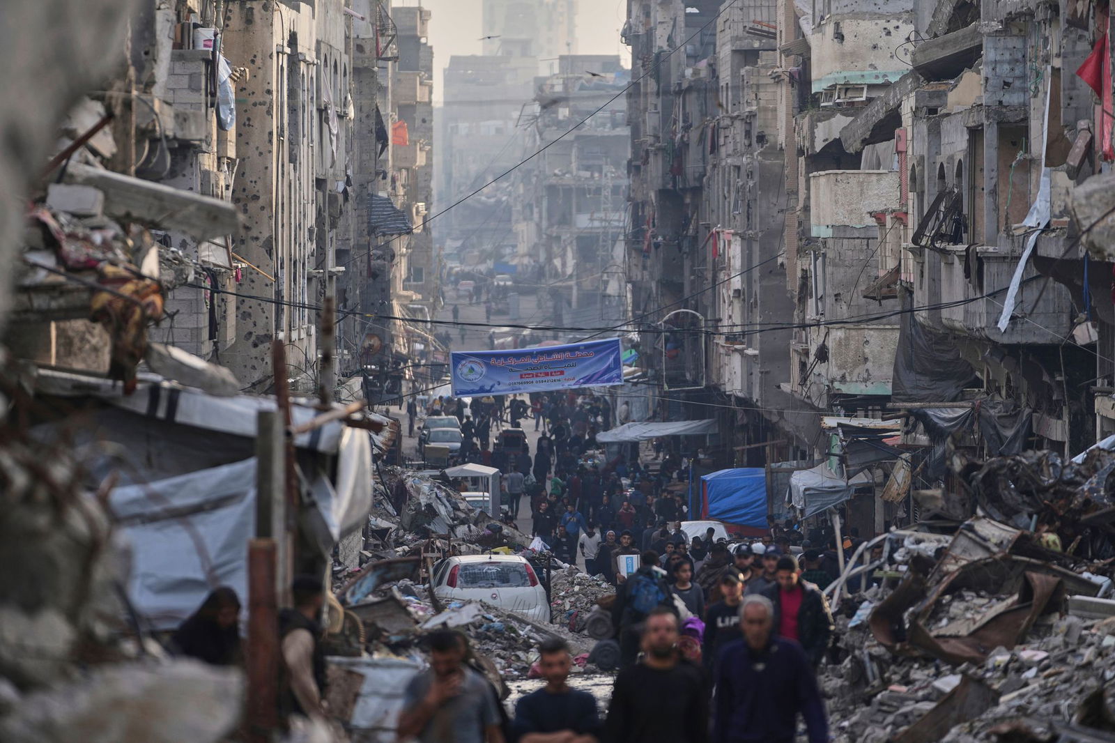 Die Vermittlerstaaten bemühen sich um eine neue Waffenruhe im zerstörten Gazastreifen. (Archivbild)