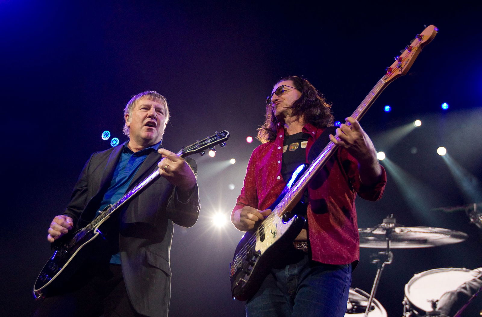 Gitarrist Alex Lifeson und Bassist und Sänger Geddy Lee spielten vor zehn Jahren ihr letztes Konzert mit Rush. (Archivfoto) 
