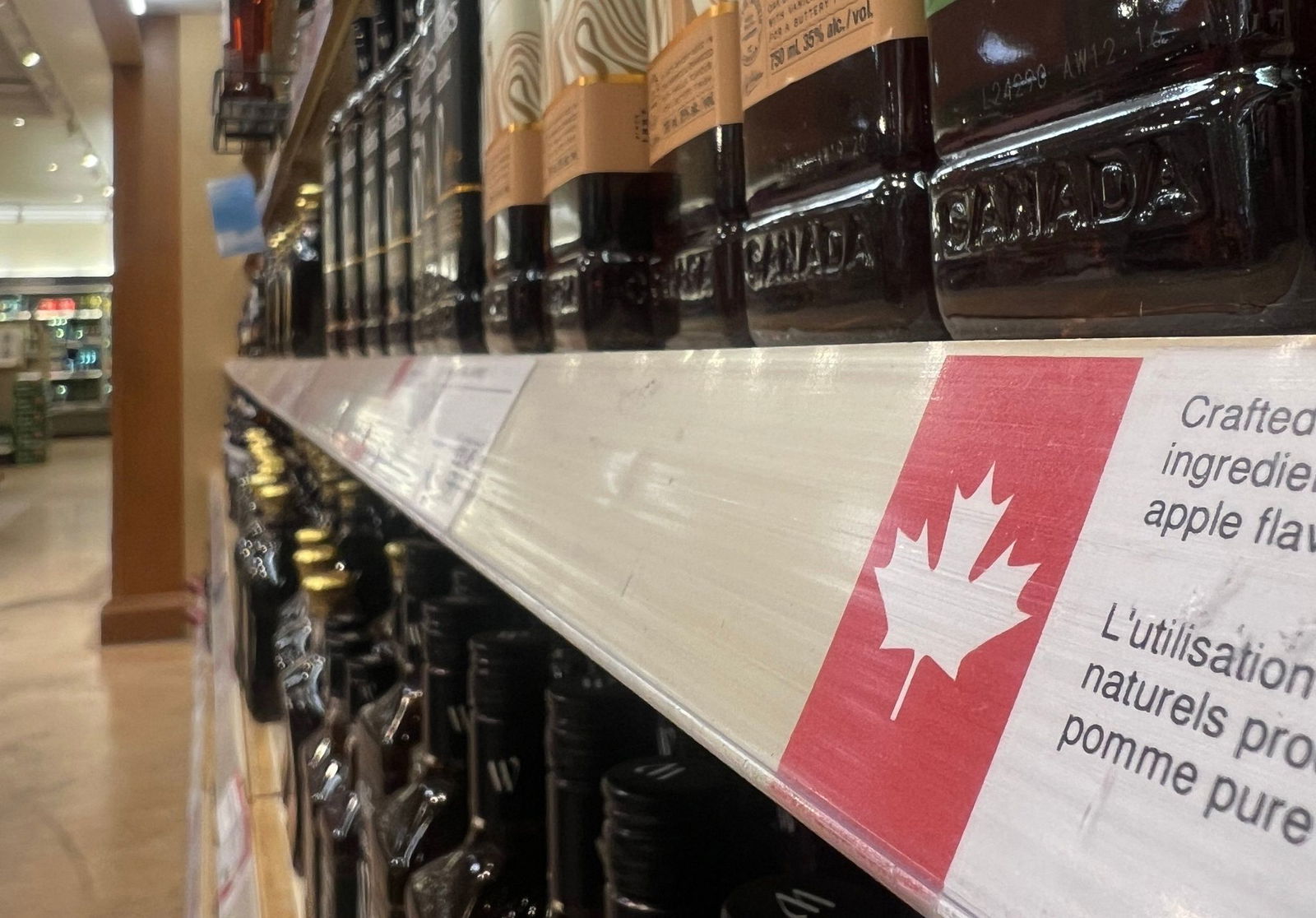Kauf kanadisch heißt die Devise nicht nur in Spirituosenläden. (Archivbild)
