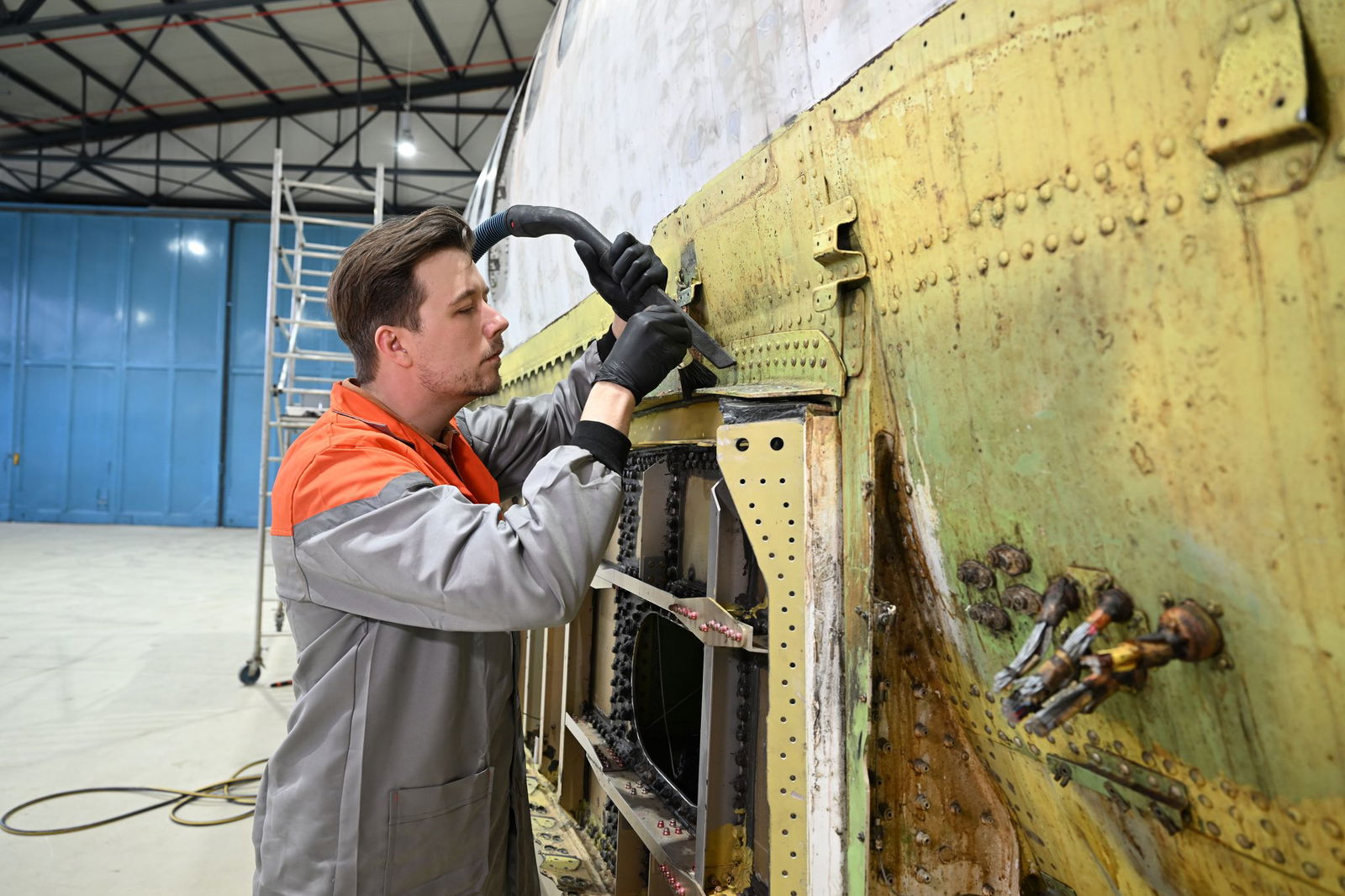 Die Arbeiten sollen bis zur nächsten Woche laufen. 