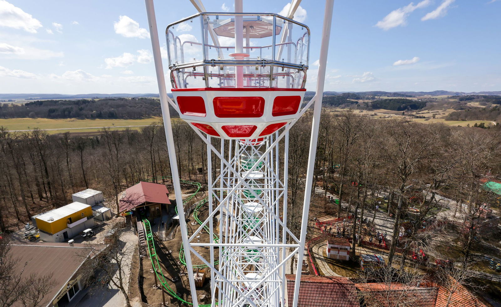 Der Park hat an diesem Wochenende wieder geöffnet. 