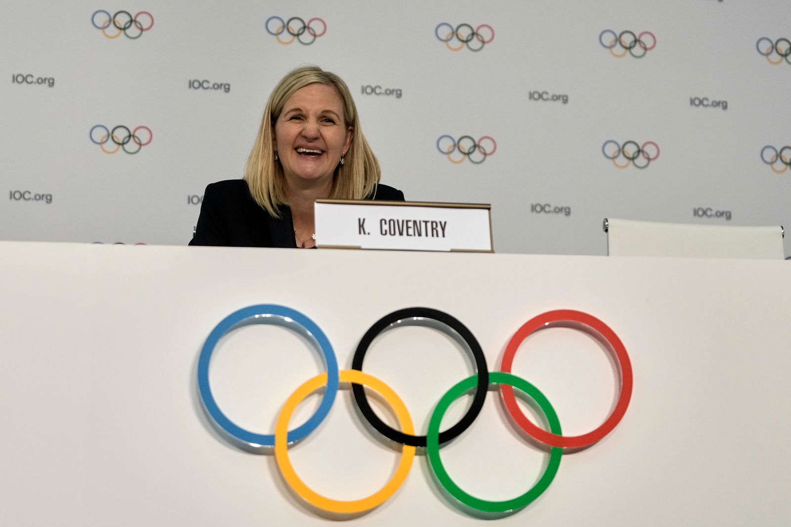 Kirsty Coventry ist die erste Frau an der Spitze des IOC.