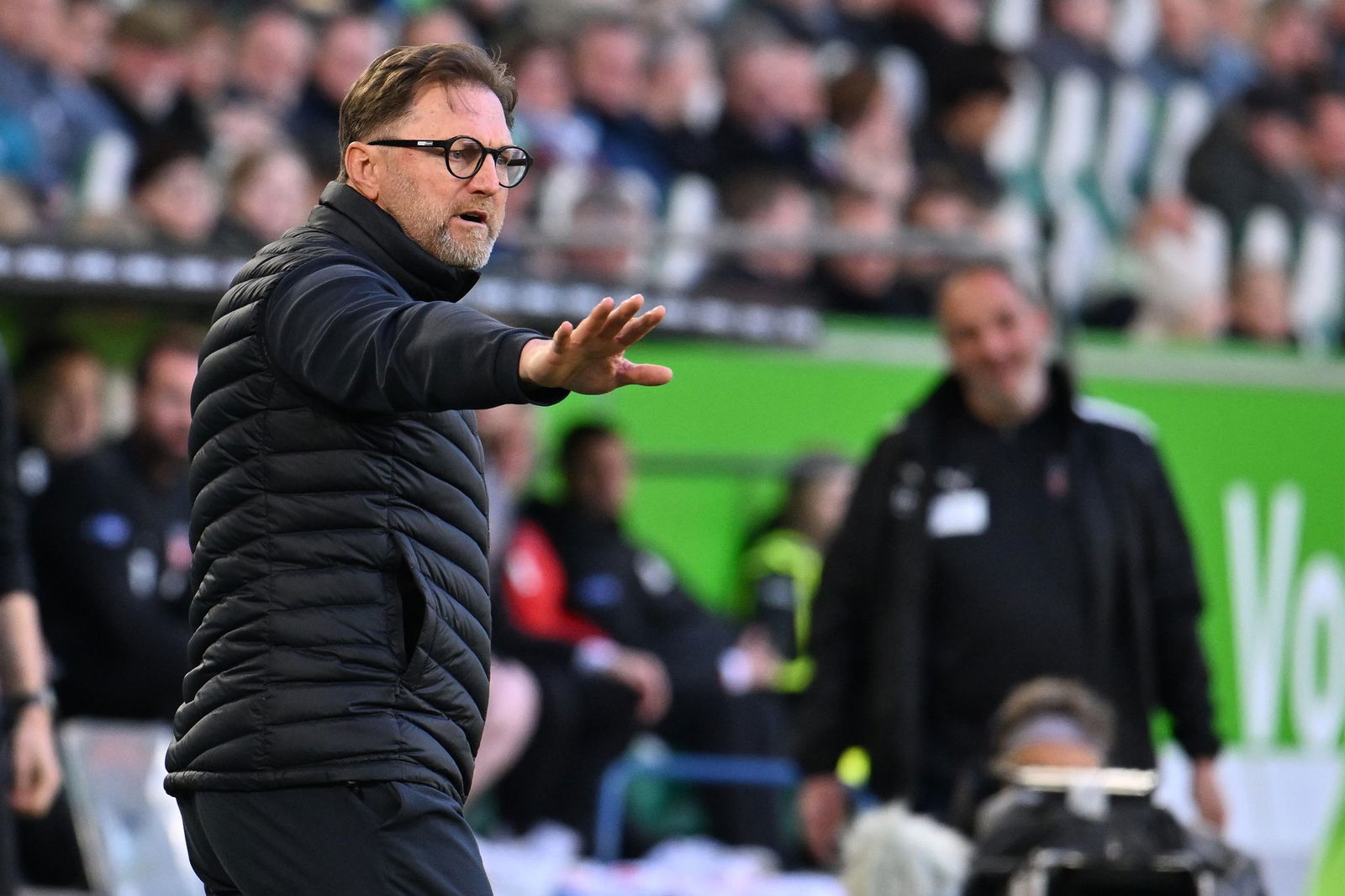 Wolfsburgs Trainer Ralph Hasenhüttl.