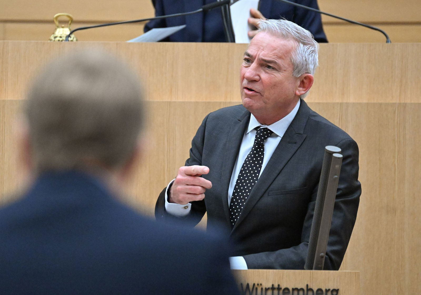 Will künftig nicht nur als Minister, sondern auch als Abgeordneter im Landtag sprechen: Innenminister Thomas Strobl (CDU) will bei der nächsten Landtagswahl in Heilbronn antreten. (Archivbild)