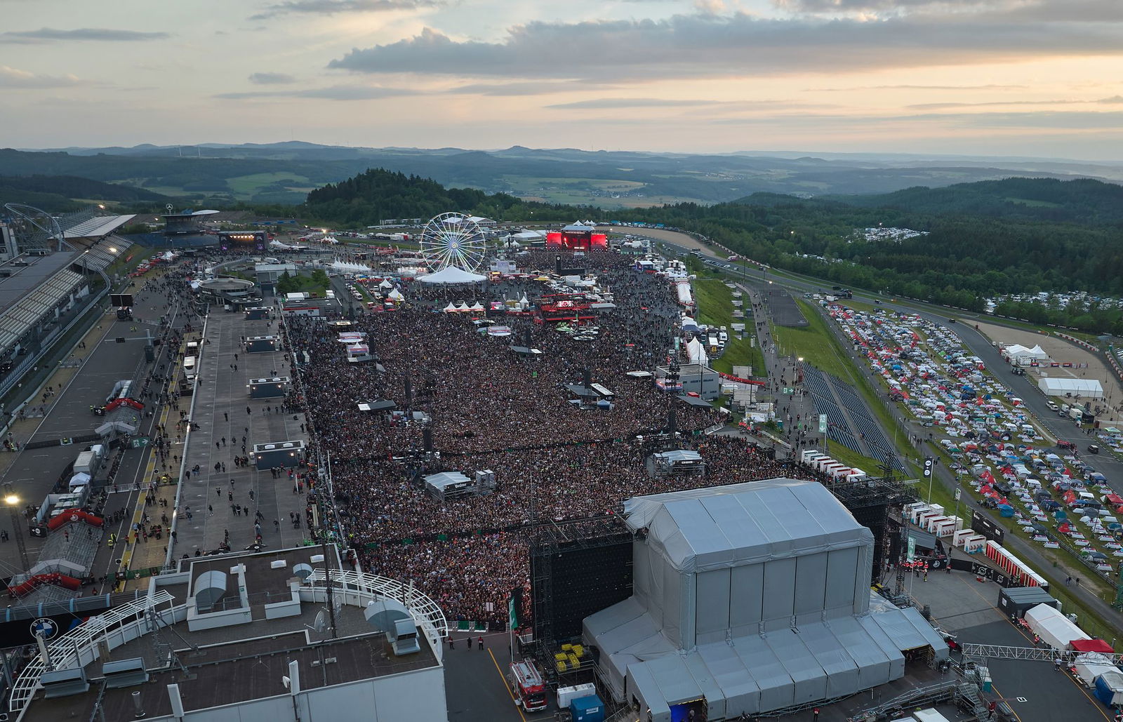 Im vergangenen Jahr feierten 80.000 Menschen bei «Rock am Ring». (Archivbild)