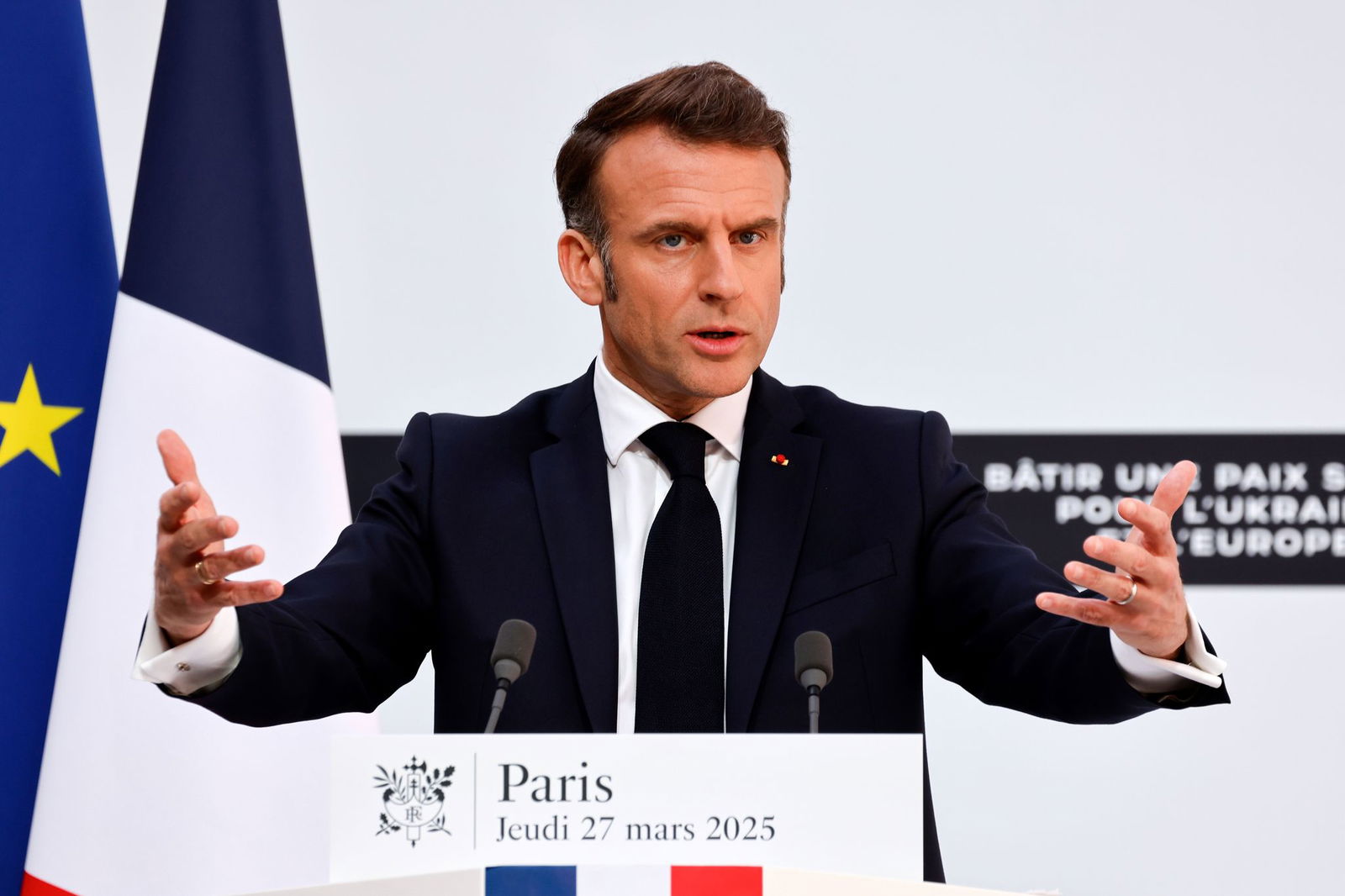 Frankreich und Großbritannien treiben eine mögliche Entsendung europäischer Truppen in die Ukraine voran.