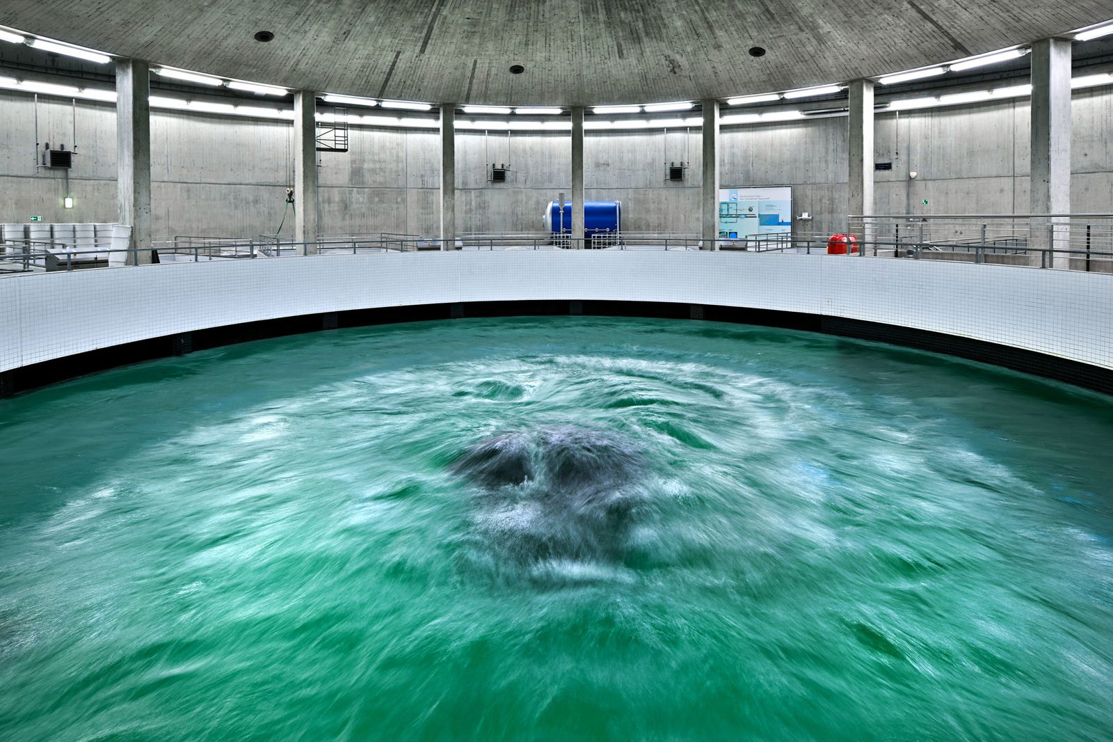 Das Quellbecken der Bodensee-Wasserversorgung ist mit Wasser aus dem größten Binnengewässer Deutschlands gefüllt. (Archivbild)
