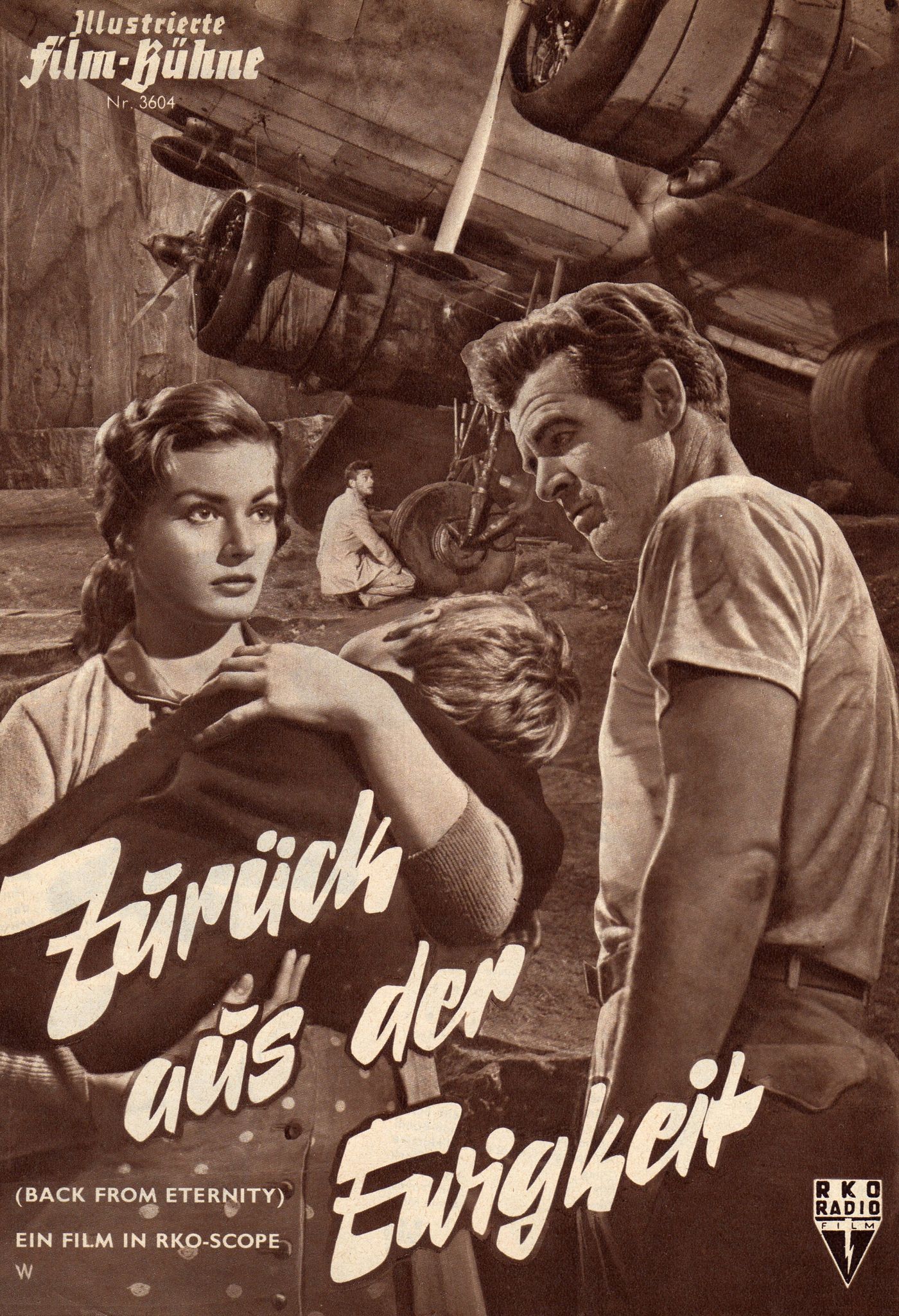 Ein Plakat für den Hollywood-Film "Zurück aus der Ewigkeit". (Handout) 