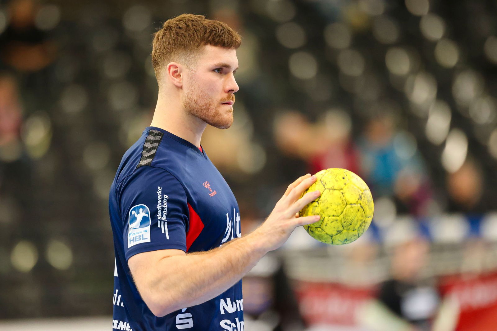 Noch im Flensburg-Trikot: Johannes Golla will Melsungen ärgern. 