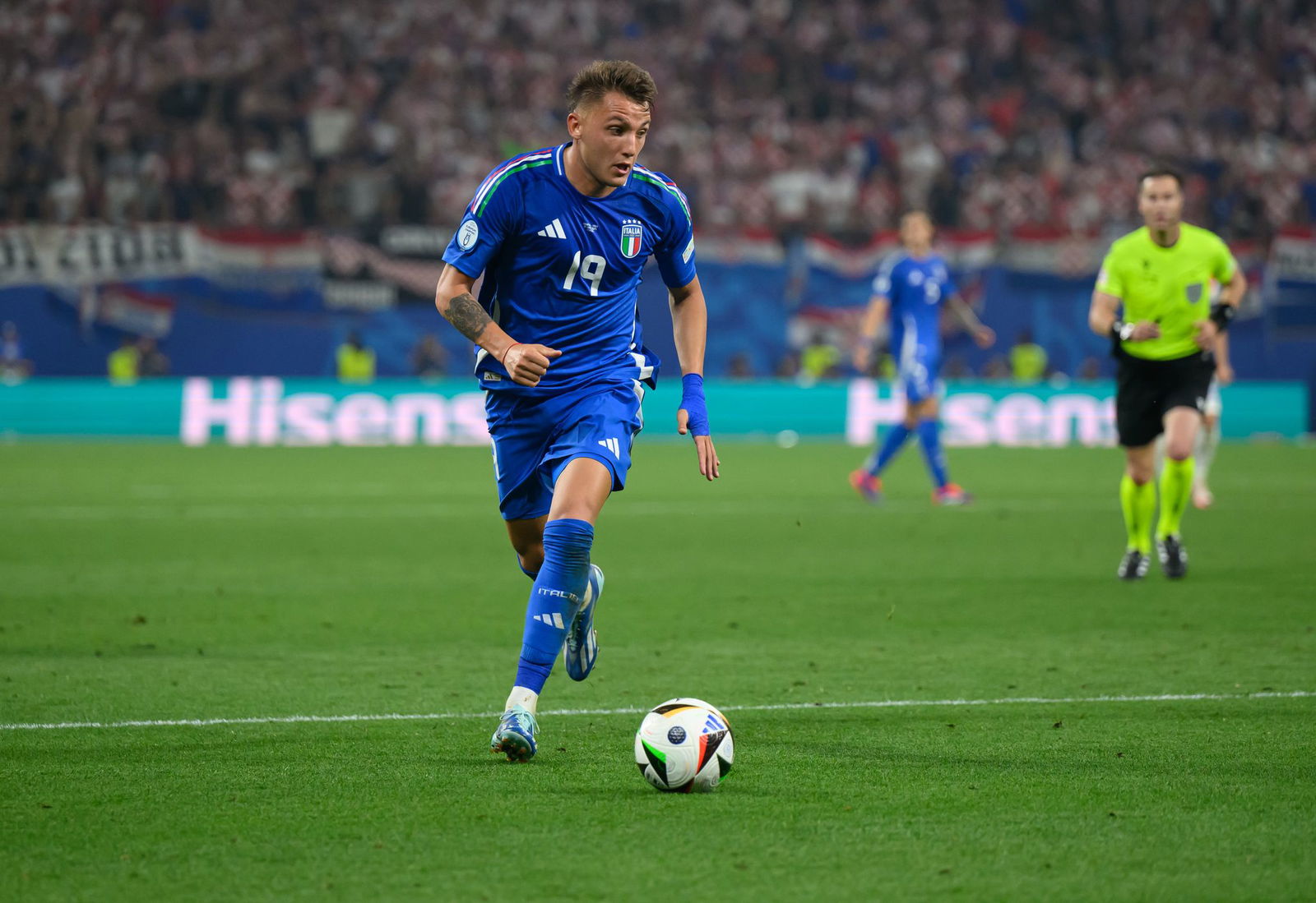 Italiens Stürmer Mateo Retegui fällt für die Länderspiele der Nations League gegen Deutschland aus.