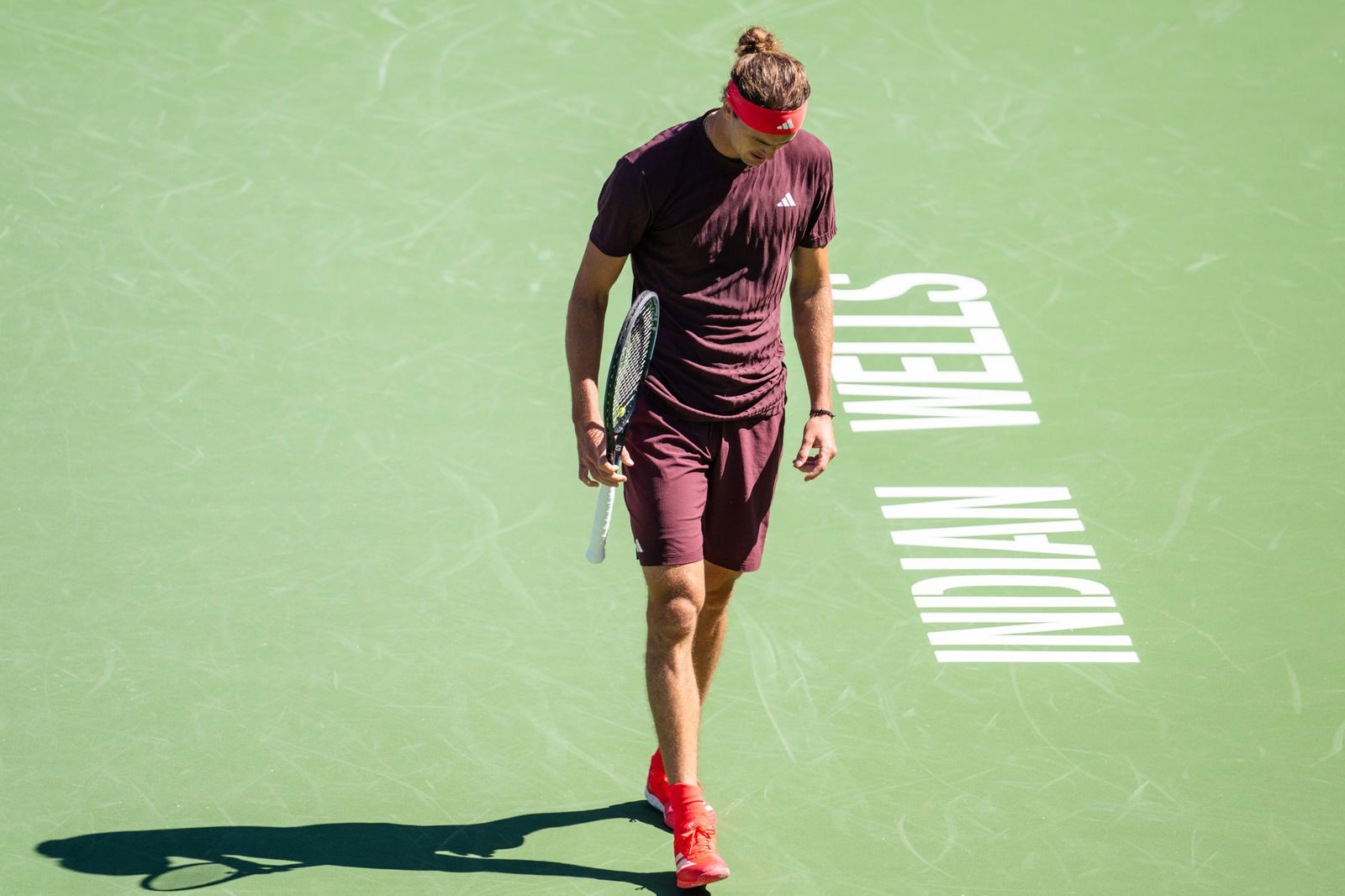 Der erste Auftritt in Indian Wells war für Alexander Zverev auch direkt der letzte.