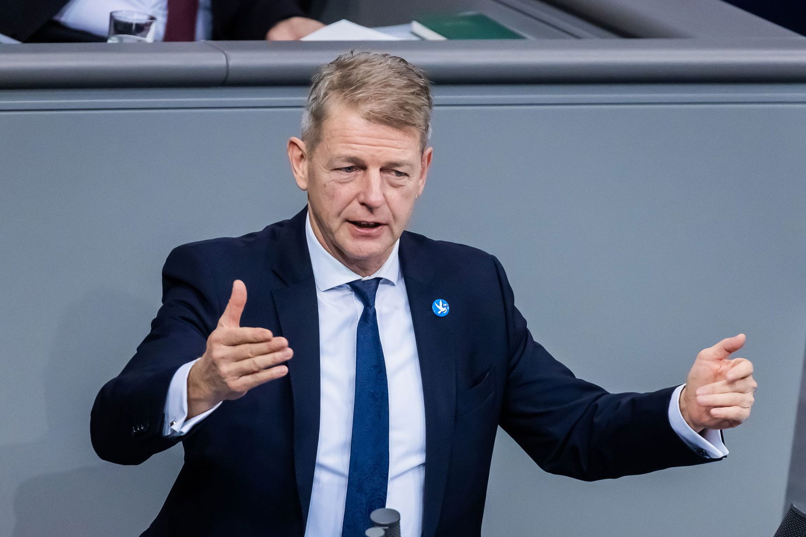 Karsten Hilse (AfD) war vor seinem Einstieg in die Politik Polizist.