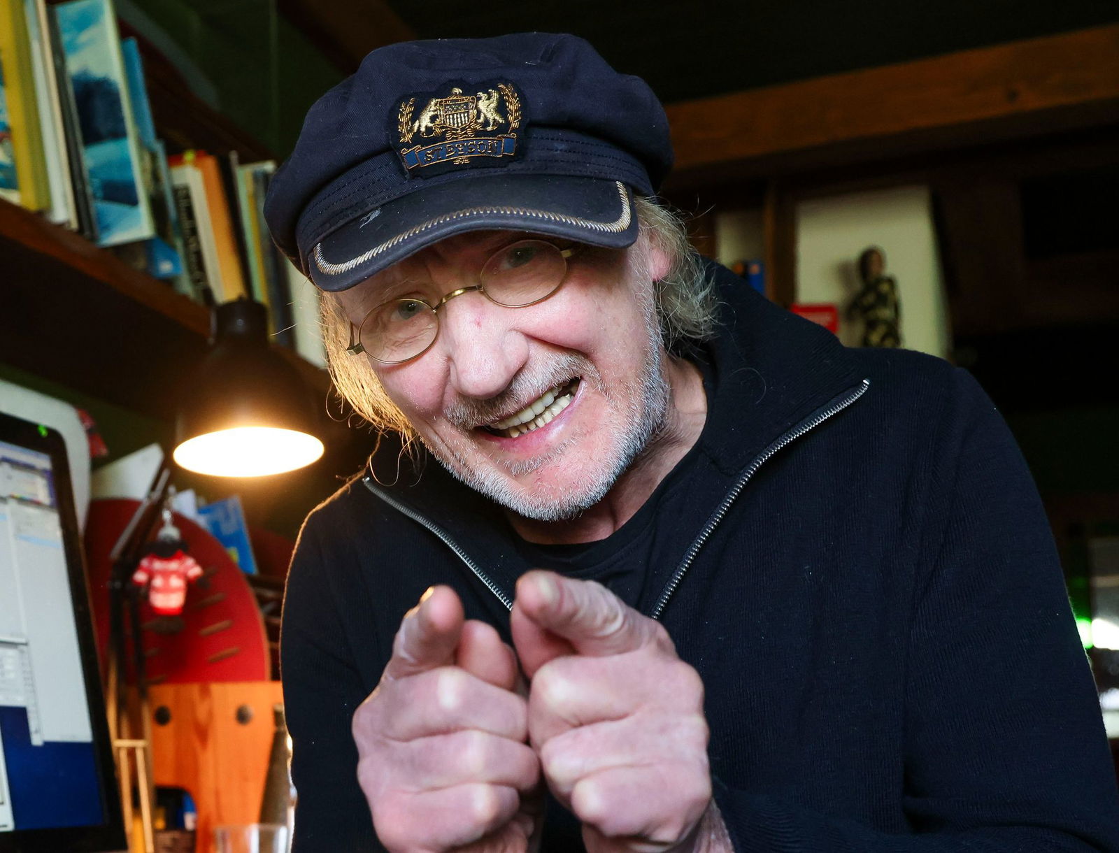 Comiczeichner Rötger Feldmann («Brösel») wird 75 Jahre alt.