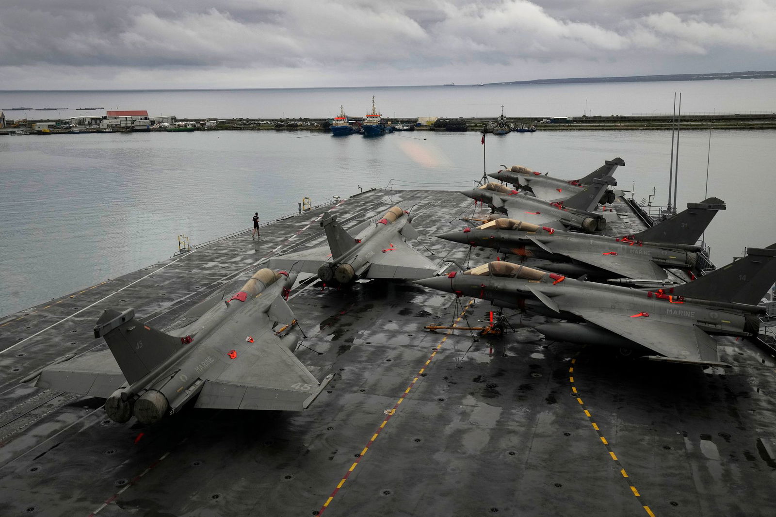 Mehrmals im Jahr wird mit französischen Kampfjets Abschreckung geübt. (Archivbild)