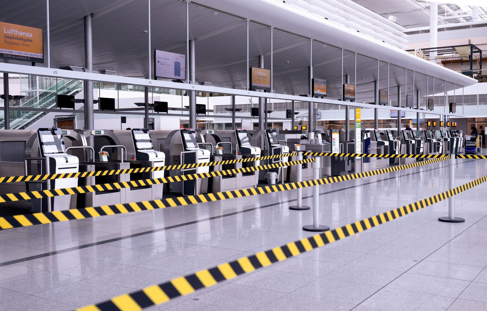 Die nächste Warnstreikwelle an den deutschen Flughäfen ist für Montag geplant.  