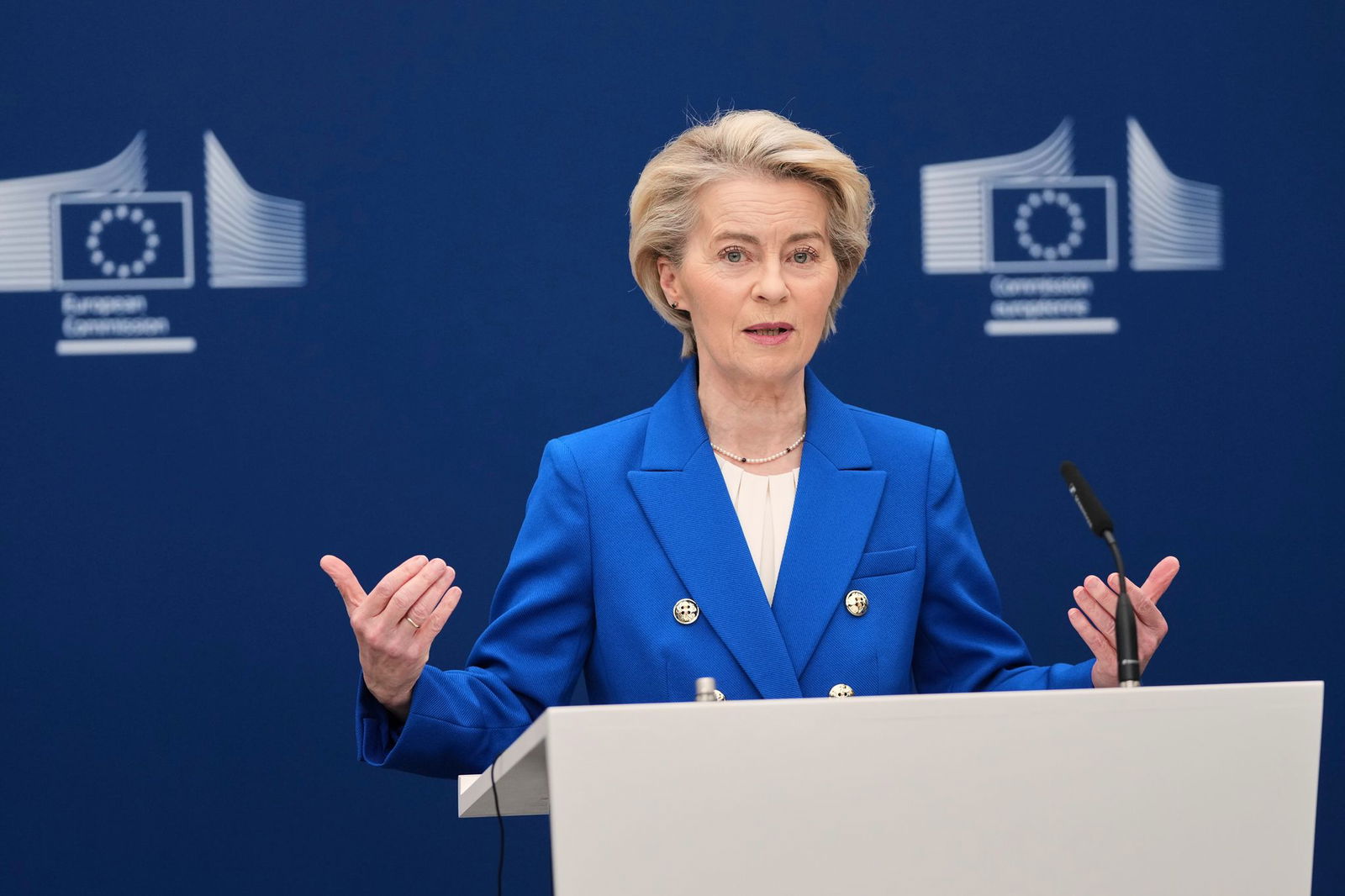 Von der Leyen will Europa wieder aufrüsten.