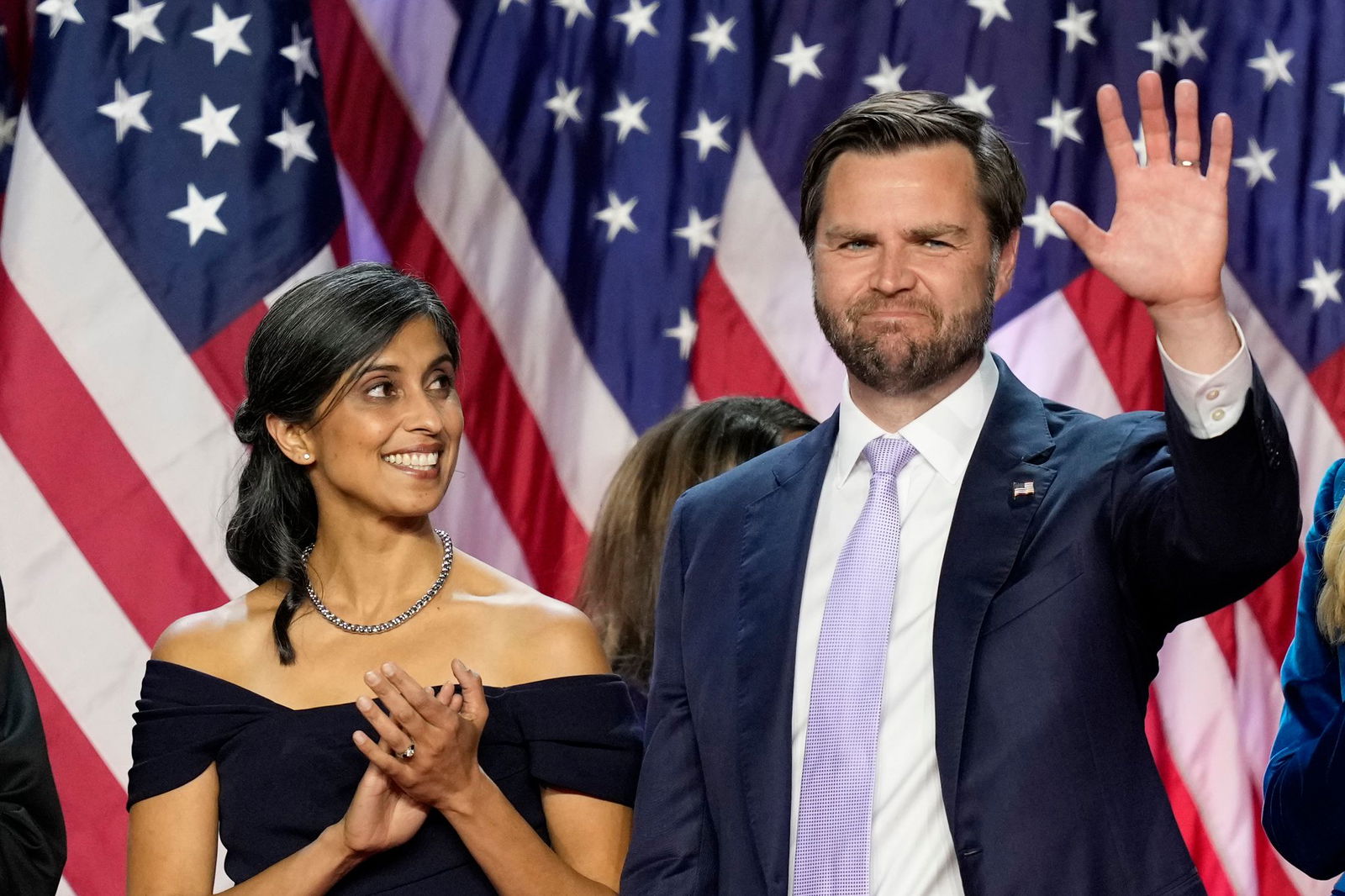 Usha Vance ist die Frau von Trumps Vizepräsident J.D. Vance. (Archivbild)