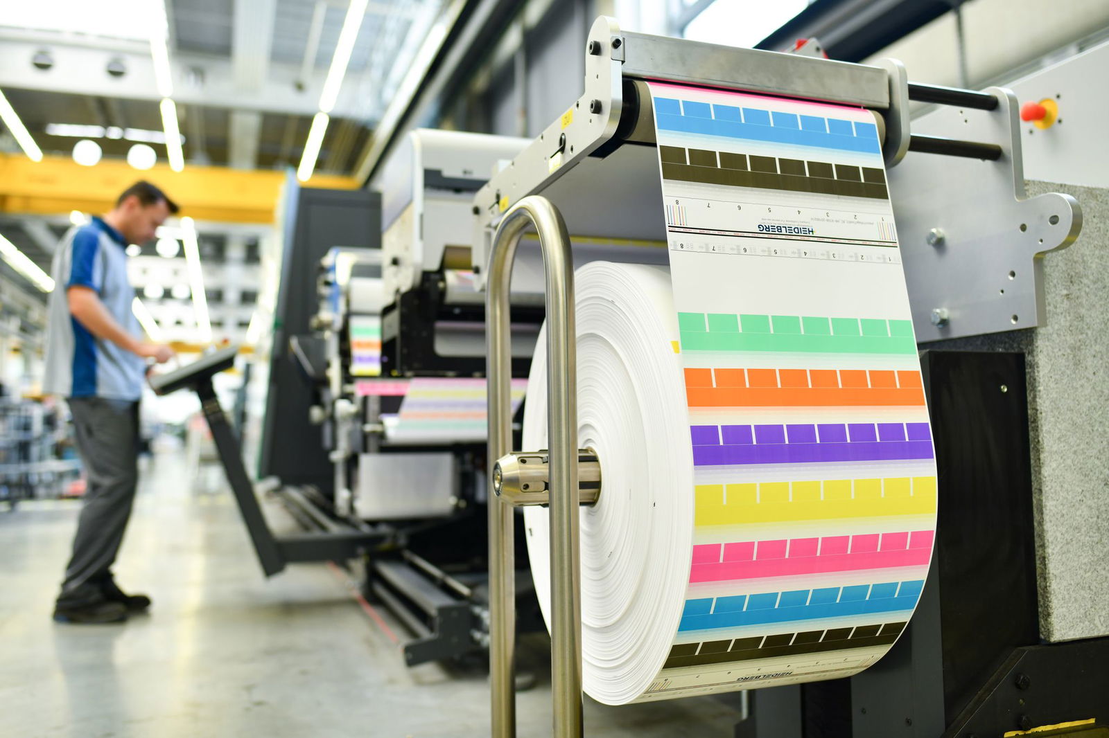 Der Maschinenbauer Heidelberger Druck verlost Prämien unter Mitarbeitern ohne Krankentage. (Archivfoto)